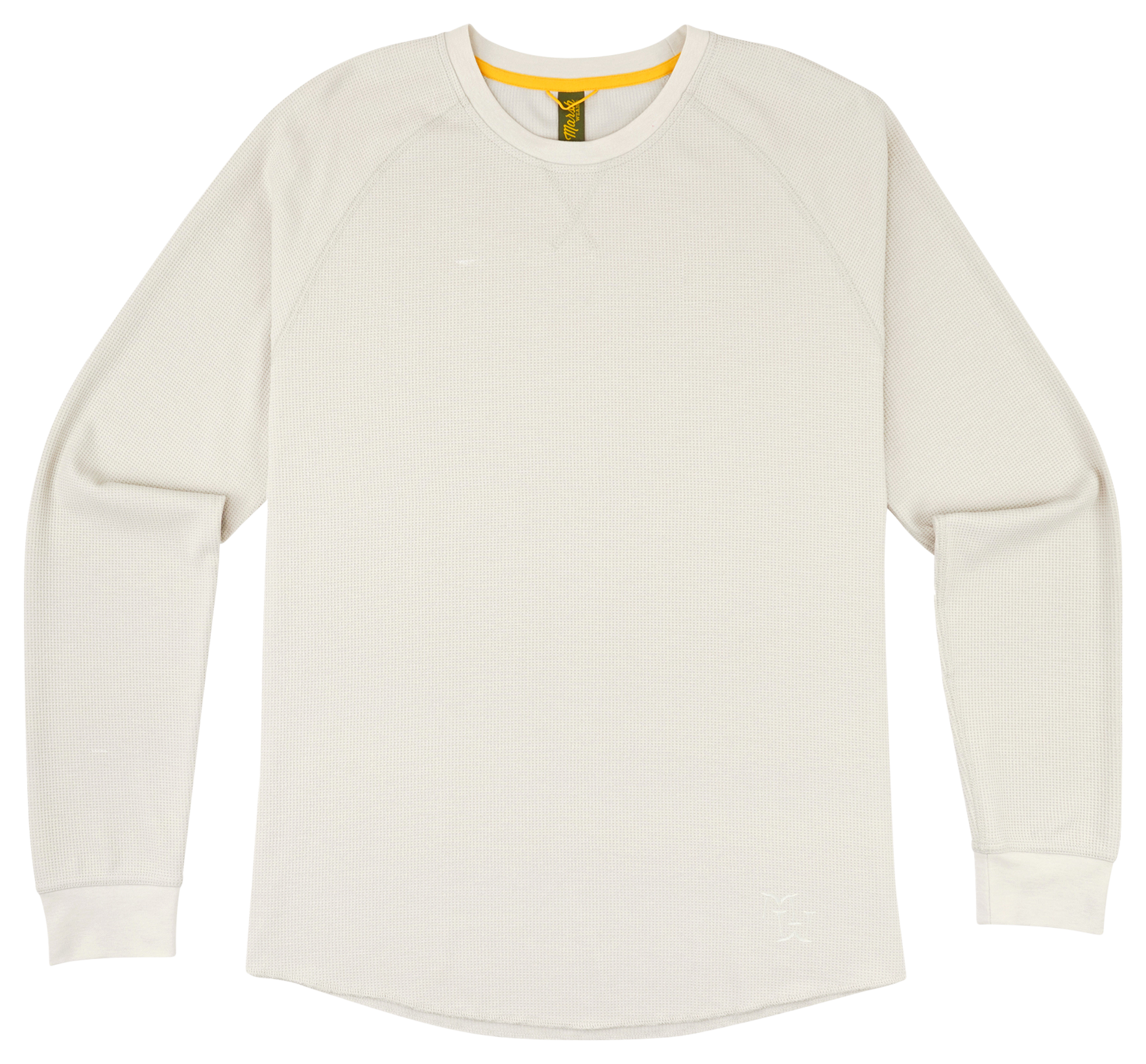 Image of Marsh Wear Surfside Waffle Knit Long-Sleeve Shirt - Pelican Heather