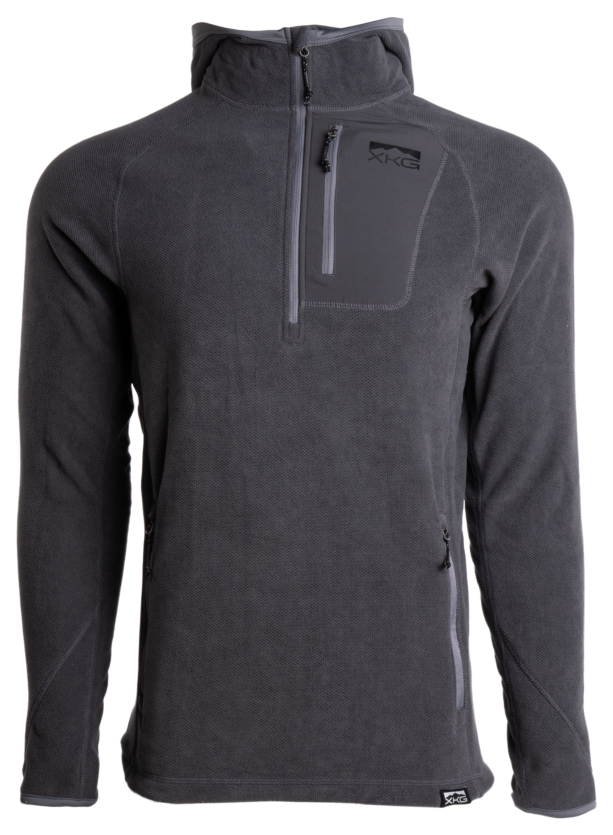 Image of Kings Camo XKG Covert Hoodie for Men - Grey