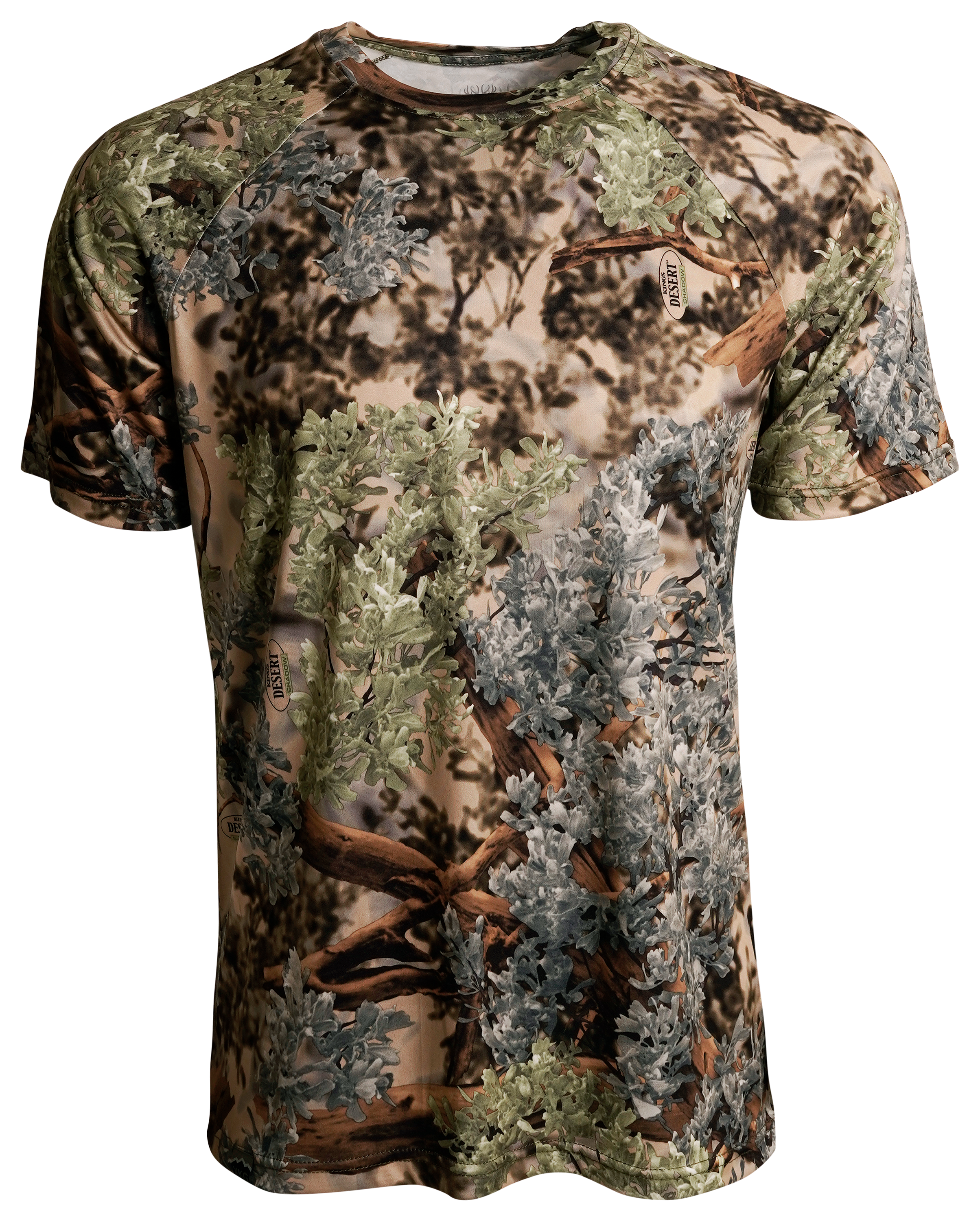 Image of Kings Camo XKG Performance Short-Sleeve T-Shirt for Men - Kings Camo Desert Shadow