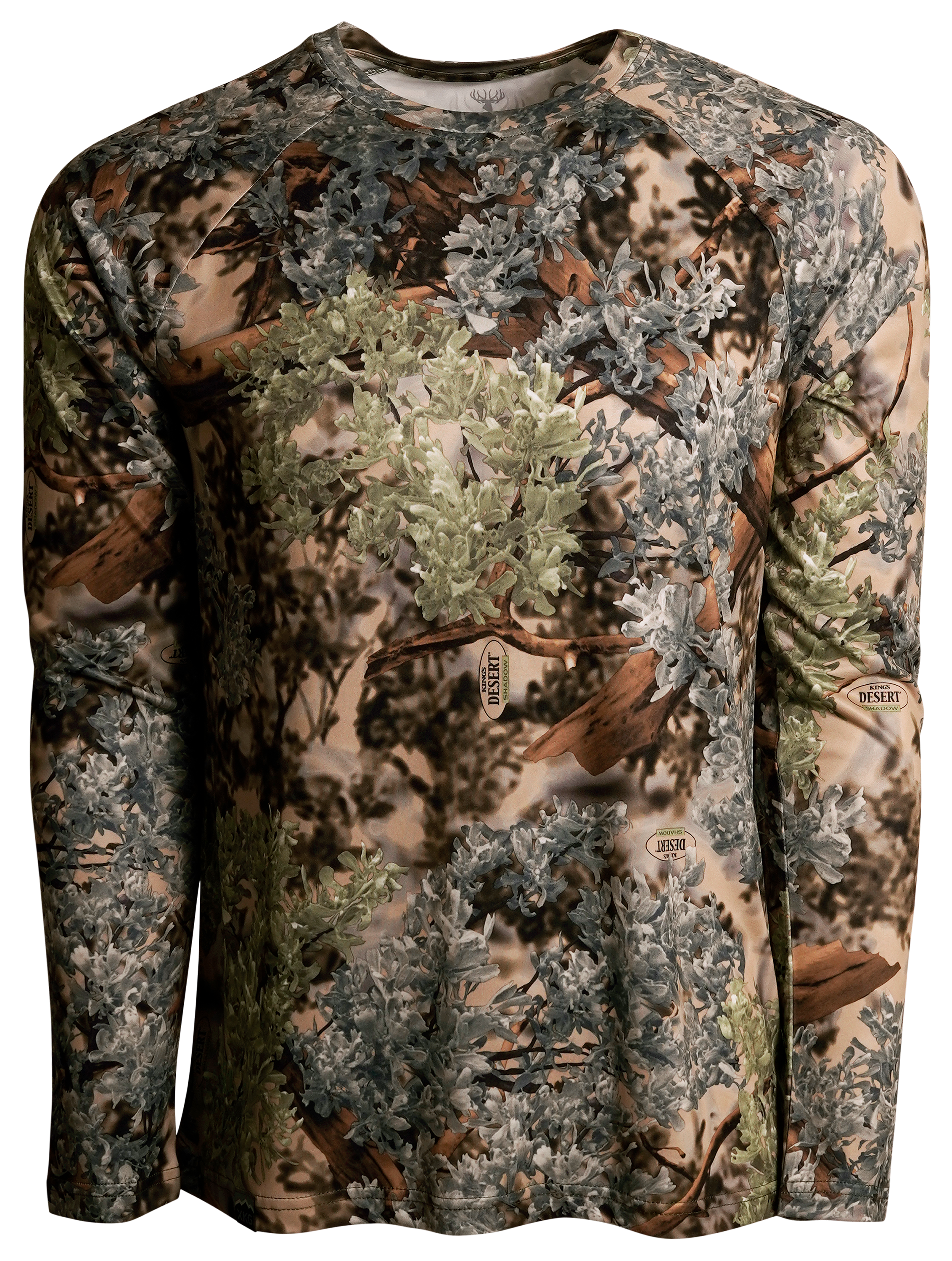 Image of Kings Camo XKG Performance Long-Sleeve T-Shirt for Men - Kings Camo Desert Shadow