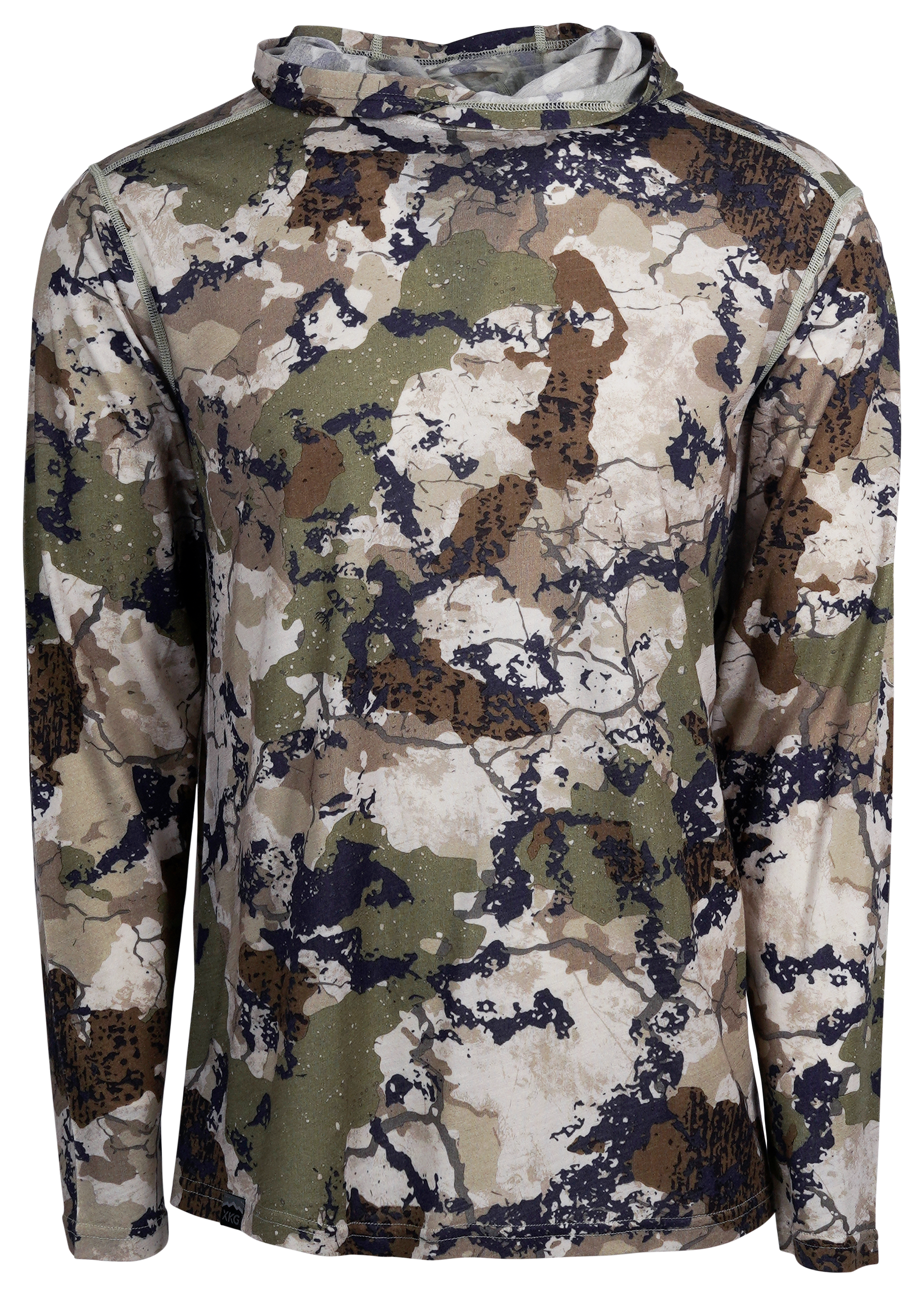 Image of Kings Camo XKG Foundation 150 Merino Hoodie for Men - Kings Camo XK7