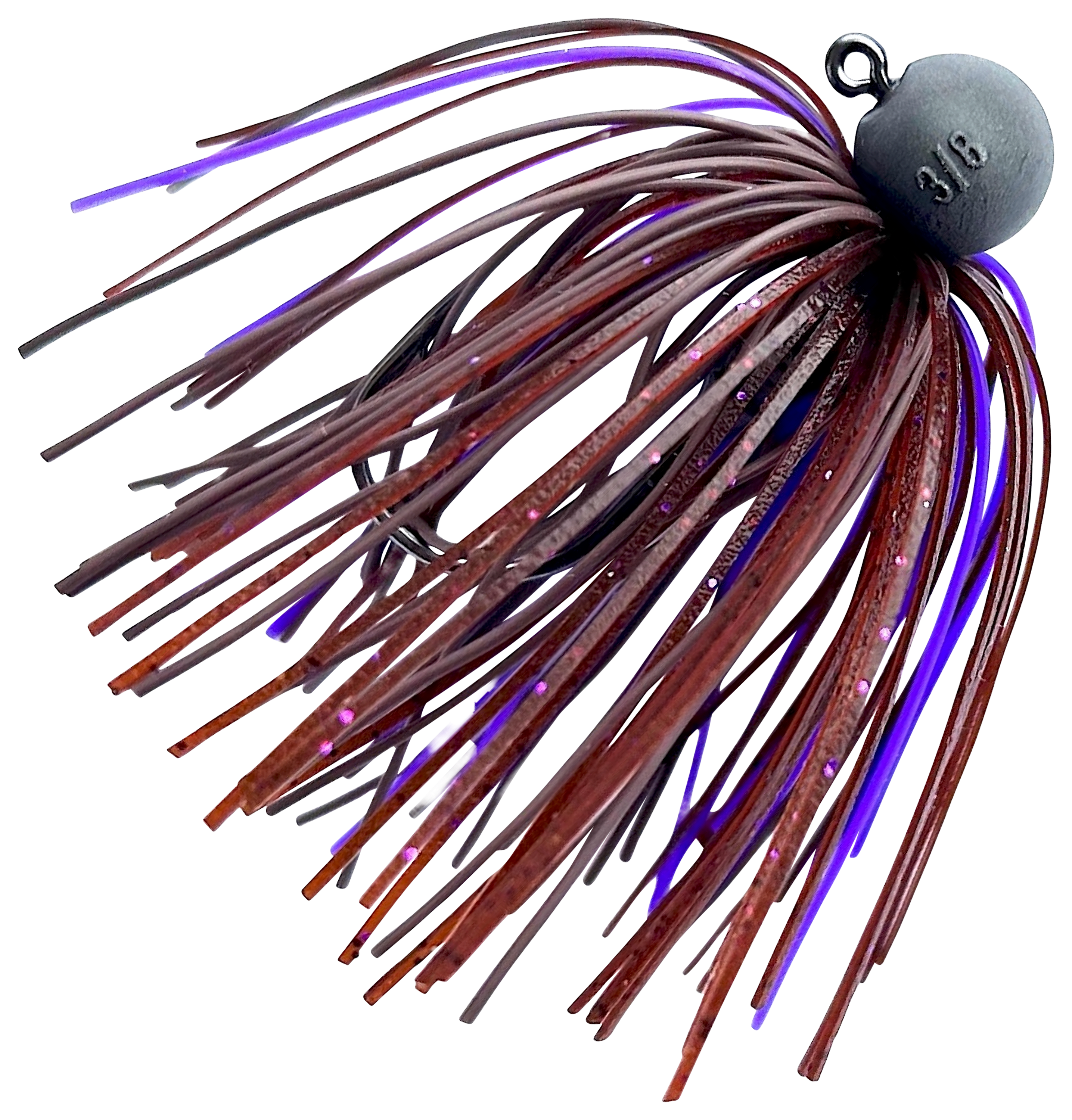 Image of Beast Coast Tungsten Compound Open-Water Sniper Jig - Stealth PB&J - 1/4 oz.