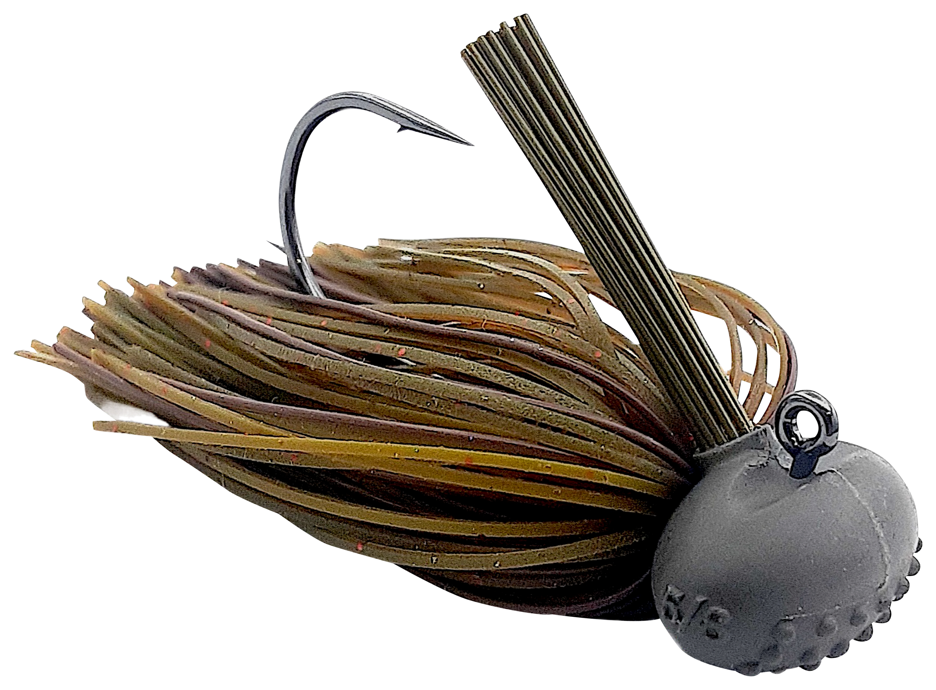 Image of Beast Coast Tungsten Compound Baby 'Dozer Football Jig - Stealth Melon Juice - 7/16 oz.