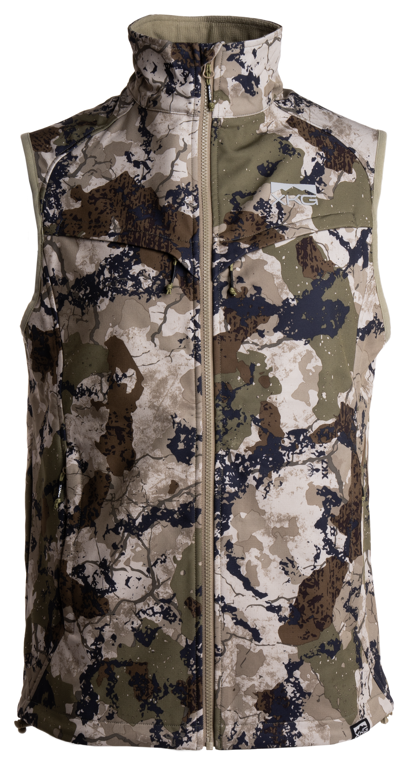 Image of Kings Camo XKG Boulder Softshell Vest for Men - Kings Camo XK7
