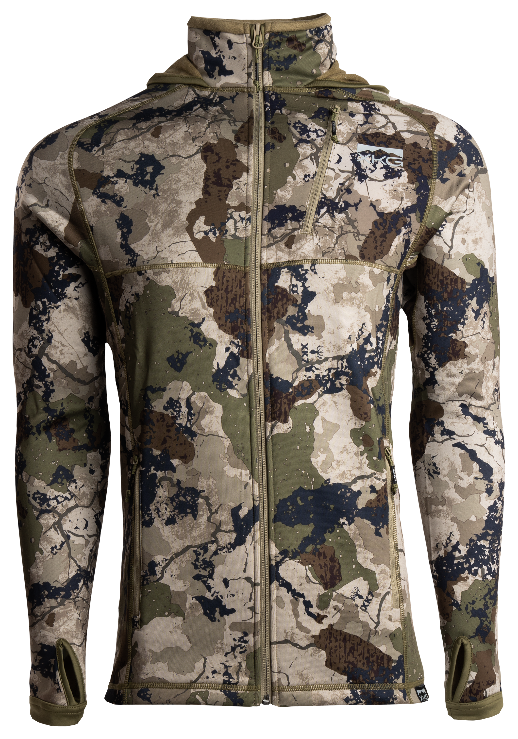 Image of Kings Camo XKG Pinnacle Jacket for Men - Kings Camo XK7 - XL