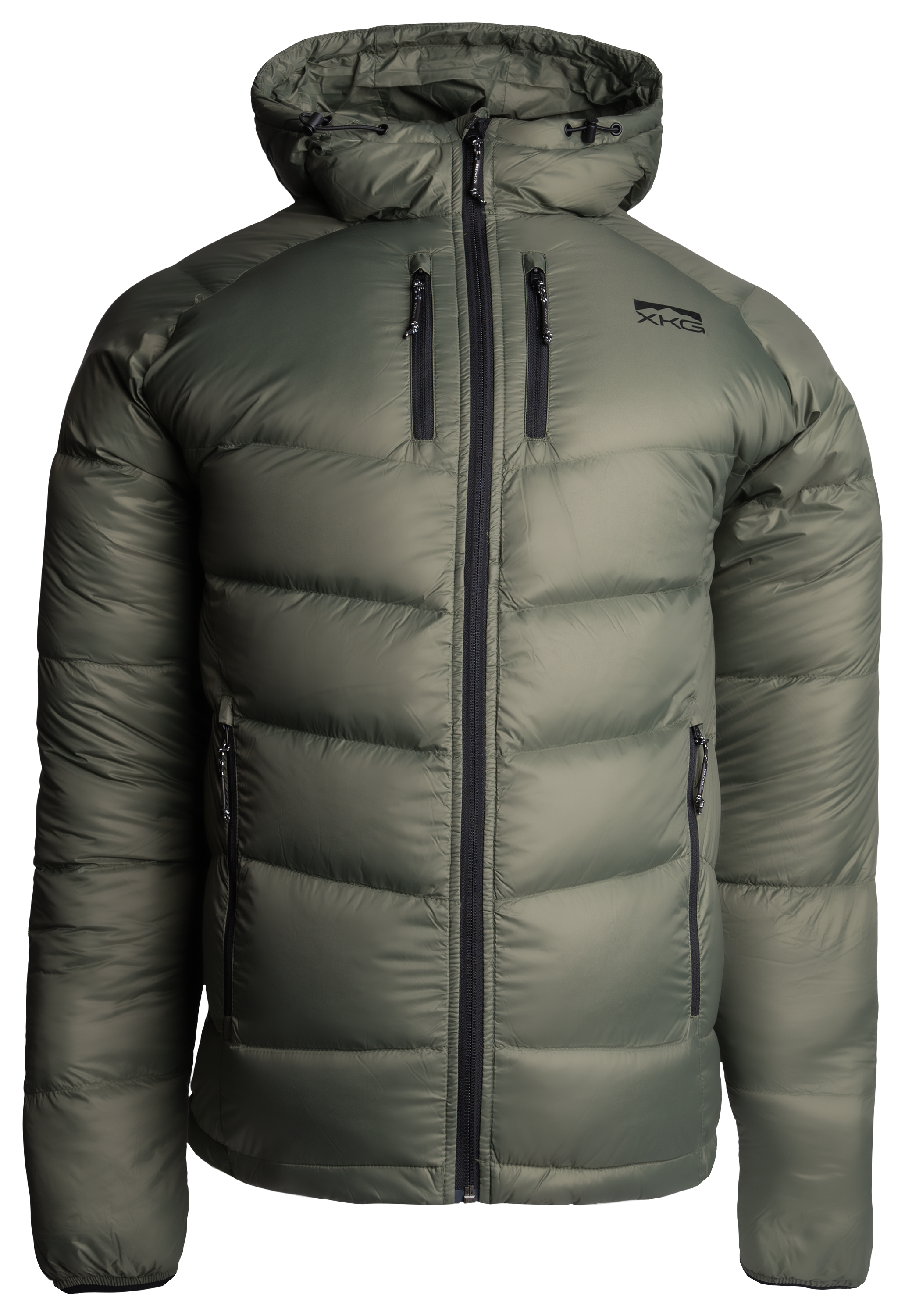 Image of Kings Camo XKG Down Transition Jacket for Men - Olive - M