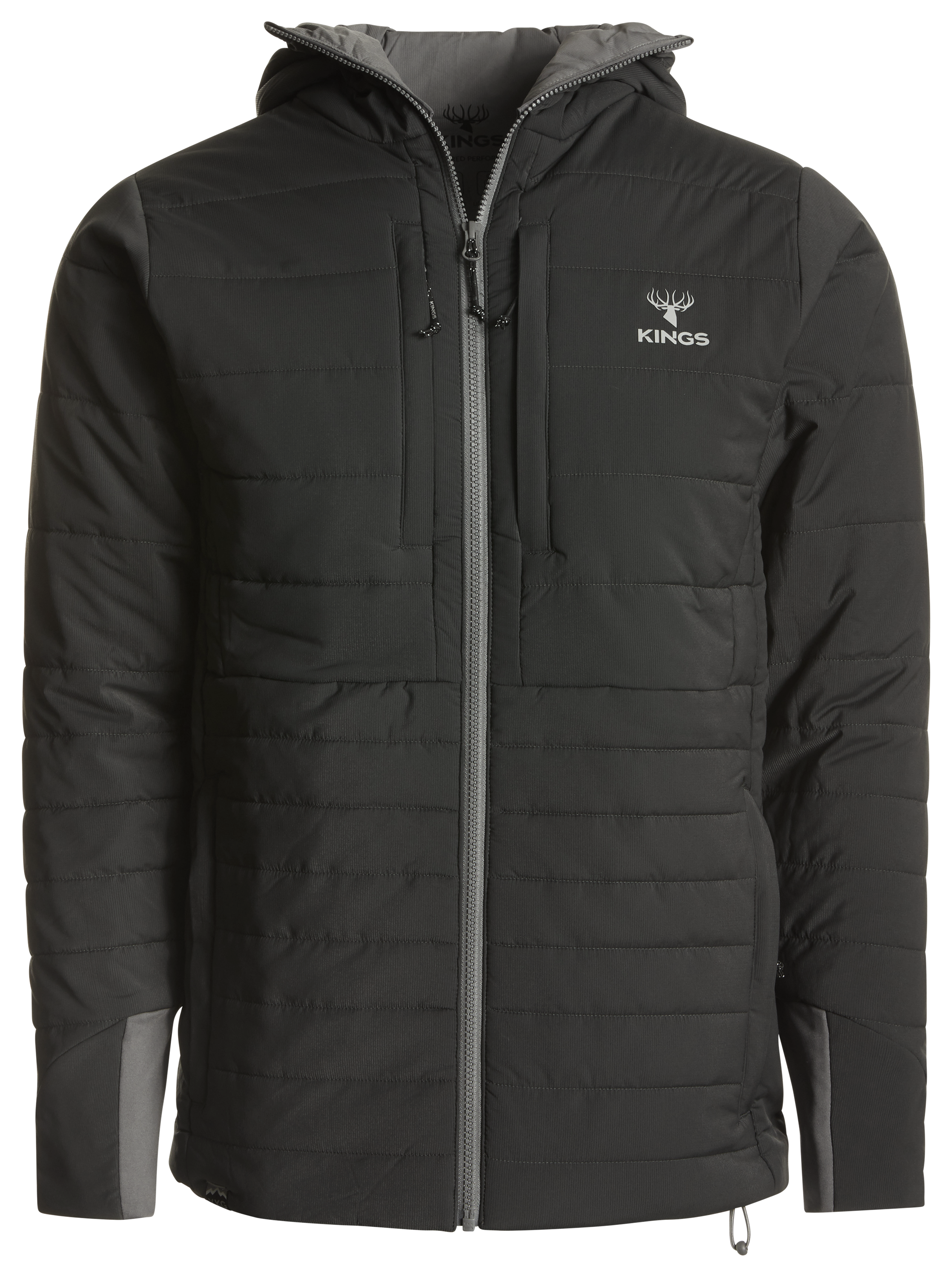Image of Kings Camo XKG Transition Flex Jacket for Men - Black - 3XL