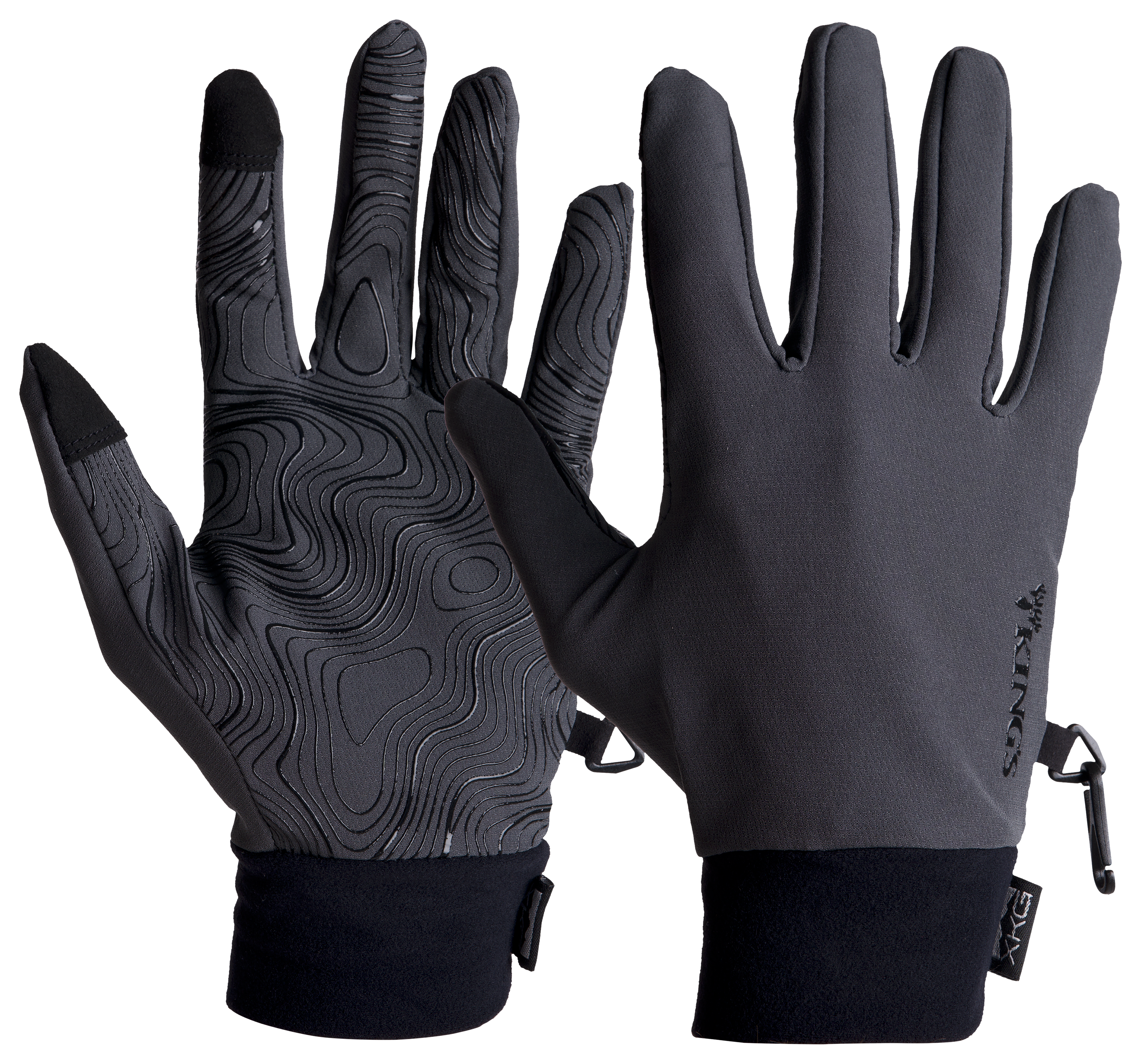 Image of Kings Camo XKG Lightweight Gloves - Charcoal