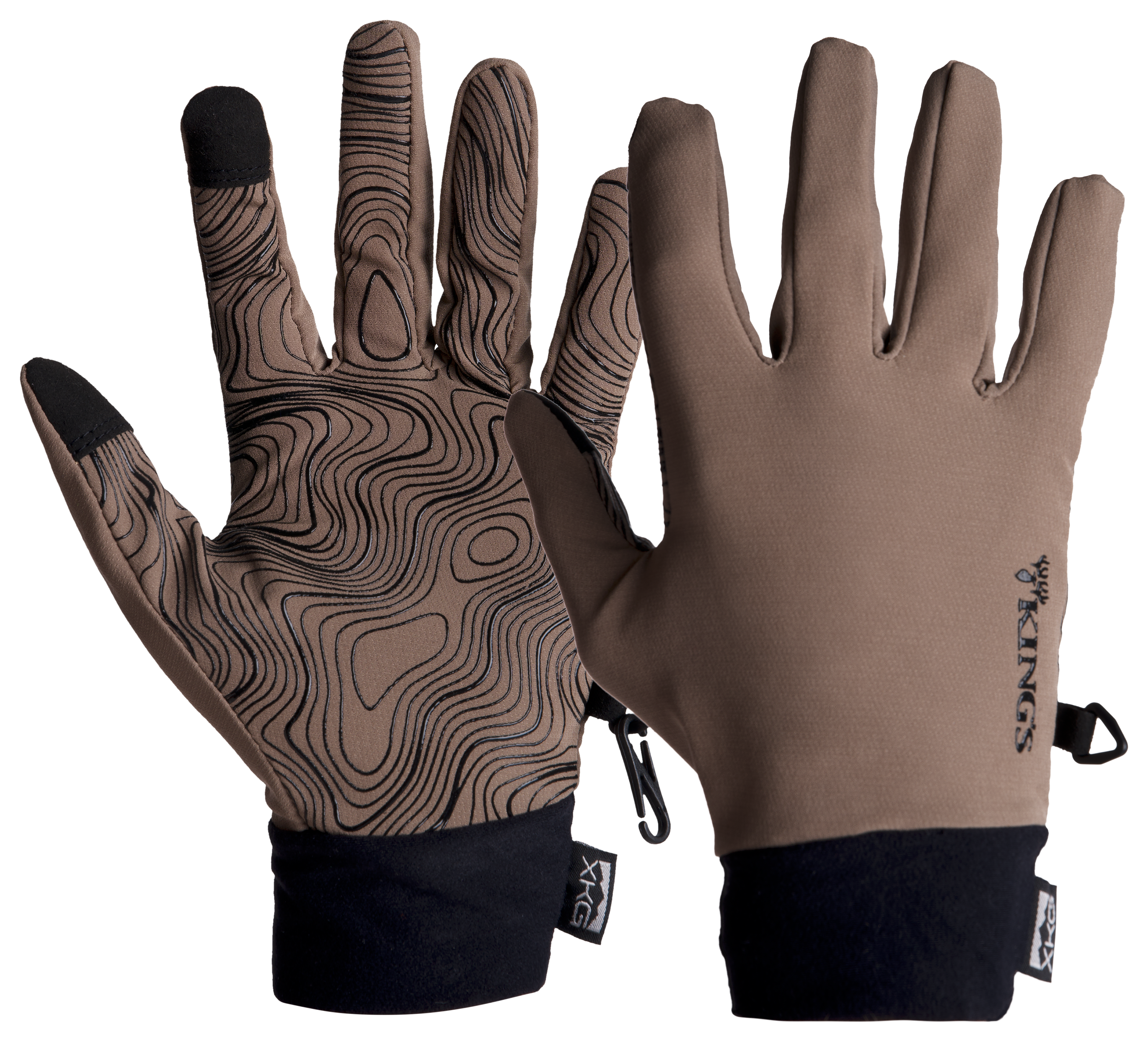 Image of Kings Camo XKG Lightweight Gloves - Dark Khaki - M/L