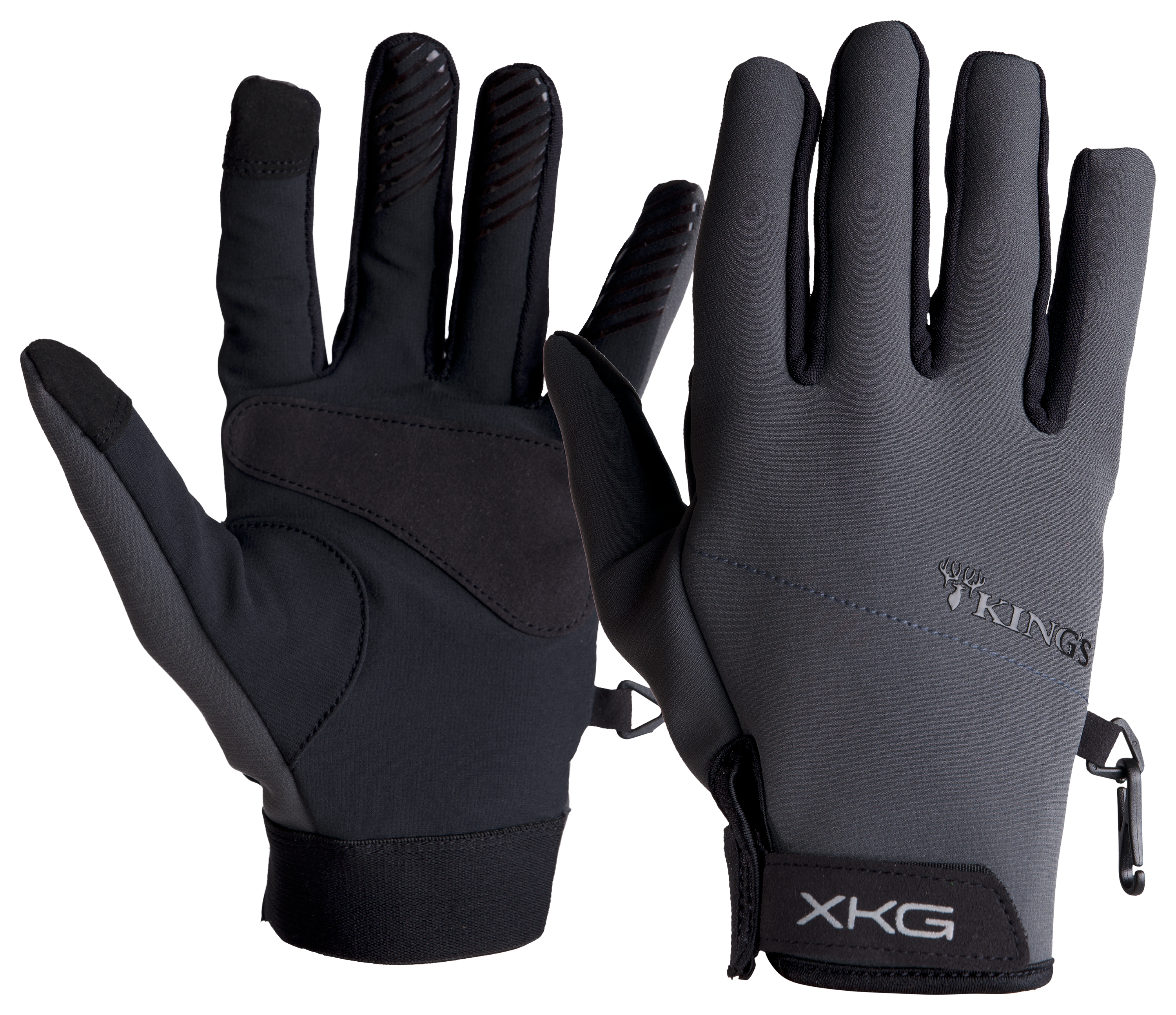 Image of Kings Camo XKG Midweight Gloves - Charcoal - L