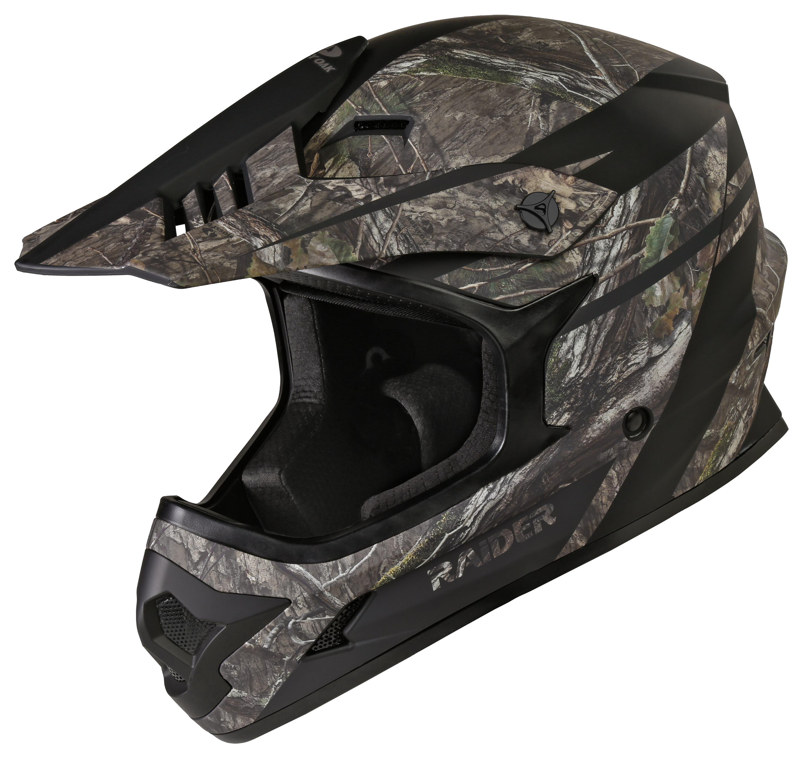 Image of Raider Ambush V2 MX Camo Helmet for Adults - M - Mossy Oak Country DNA