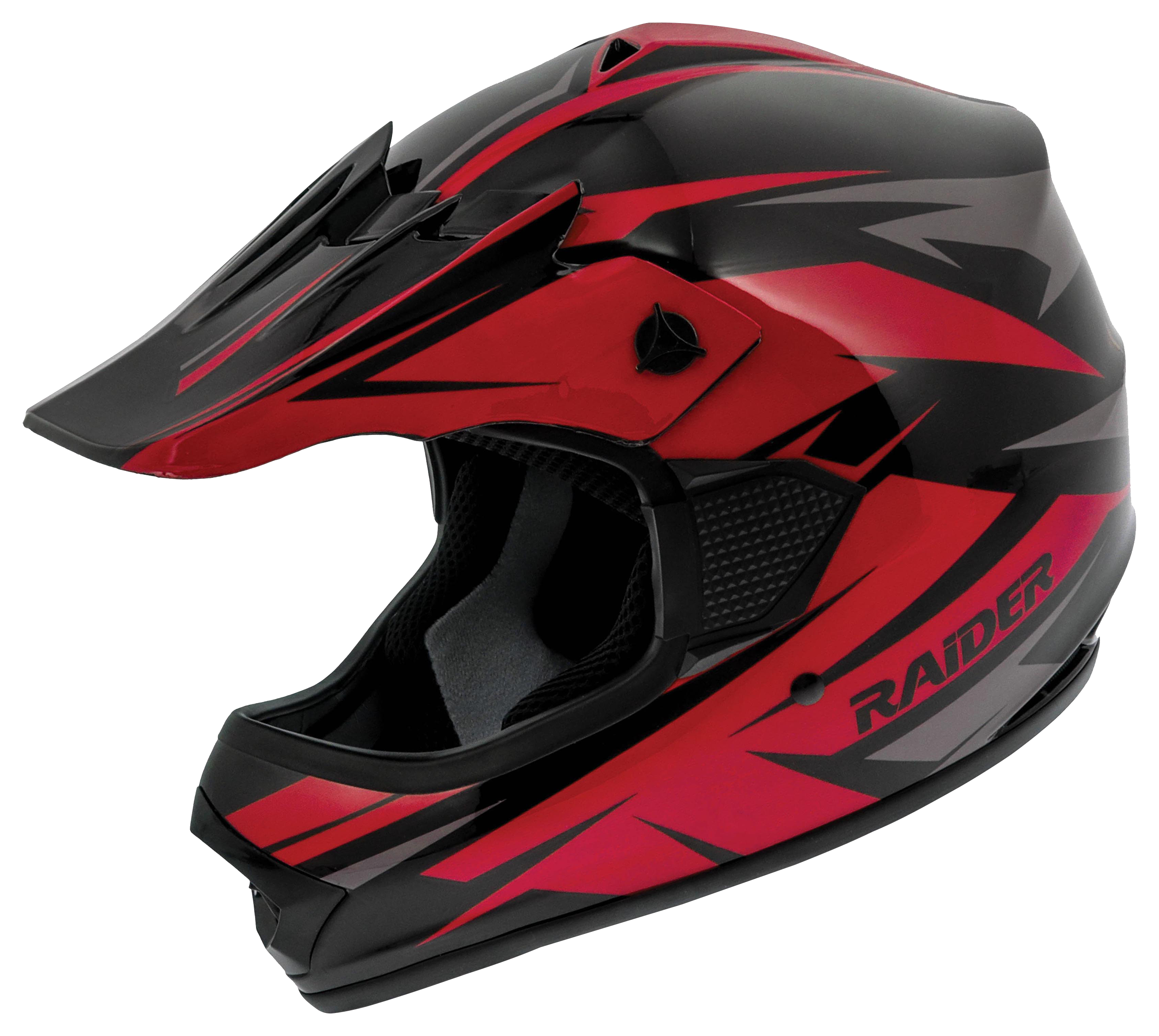 Image of Raider GX4 MX Helmet for Youth - L - Red