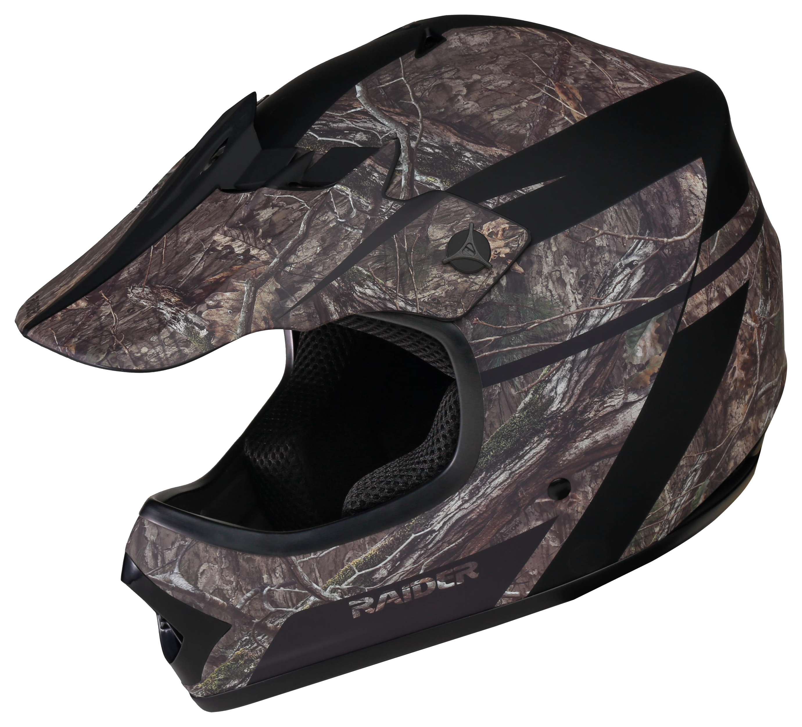 Image of Raider Ambush V2 MX Camo Helmet for Youth - L - Mossy Oak Country DNA