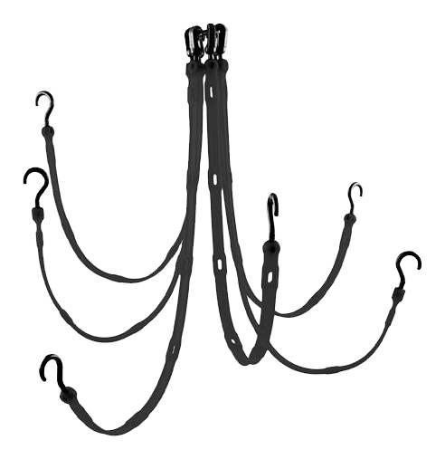 Image of The Perfect Bungee FlexWeb Adjustable Cargo Net - Black