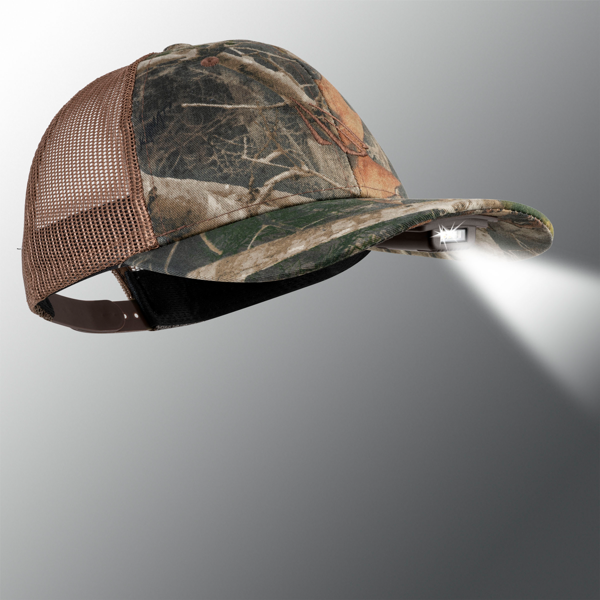 Image of POWERCAP 4.0 Rechargeable LED Headlamp Structured Cap - TrueTimber Kanati