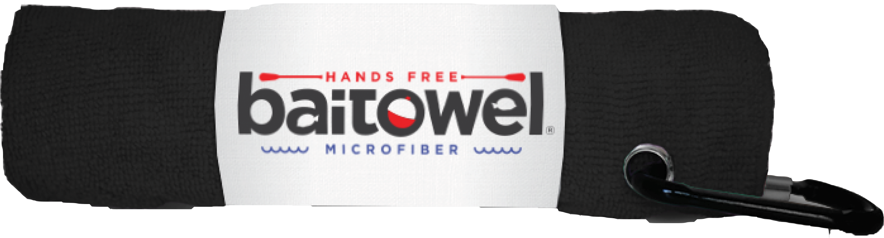 Baitowel Microfiber Bait Towel - Midnight Black
