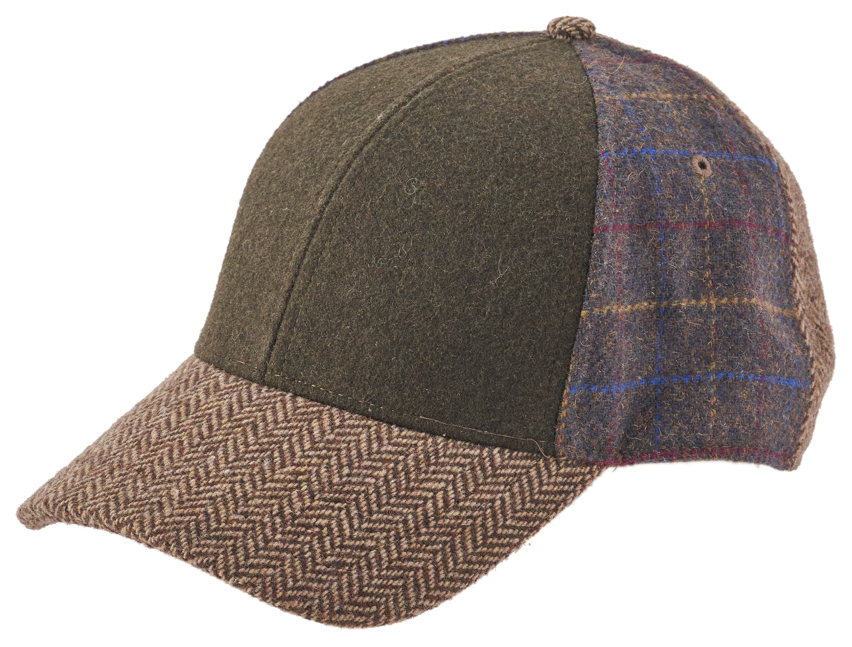 Natural Reflections Patchwork Baseball Cap