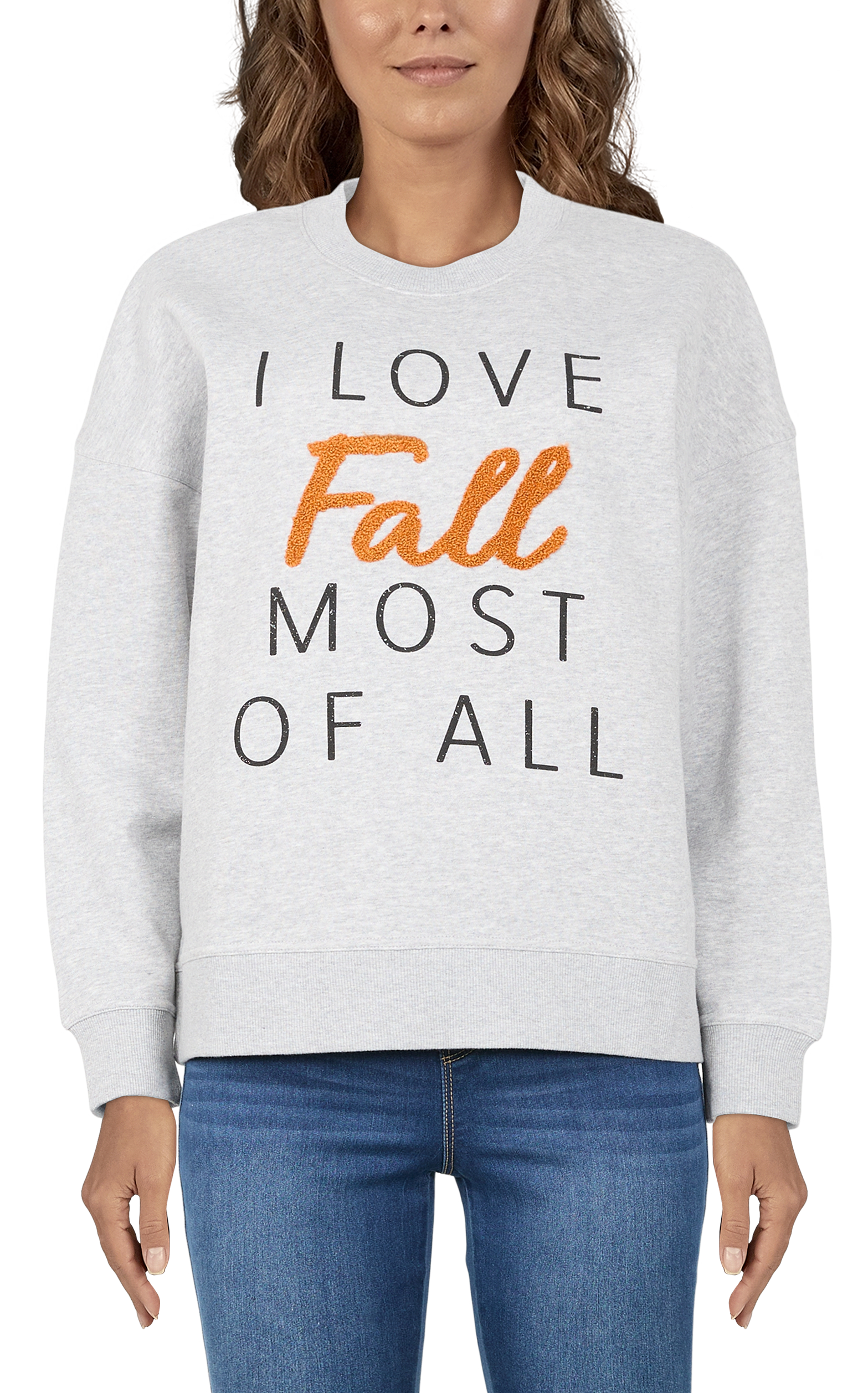 Natural Reflections Love Fall Long-Sleeve Sweatshirt