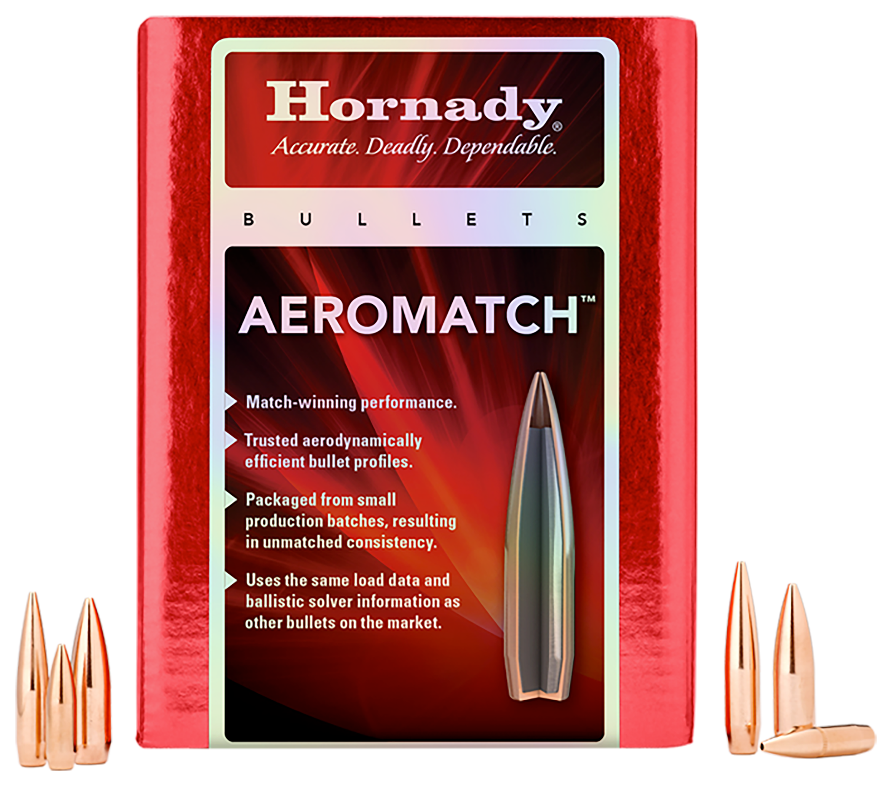 Hornady AEROMATCH Rifle Bullets - Hornady