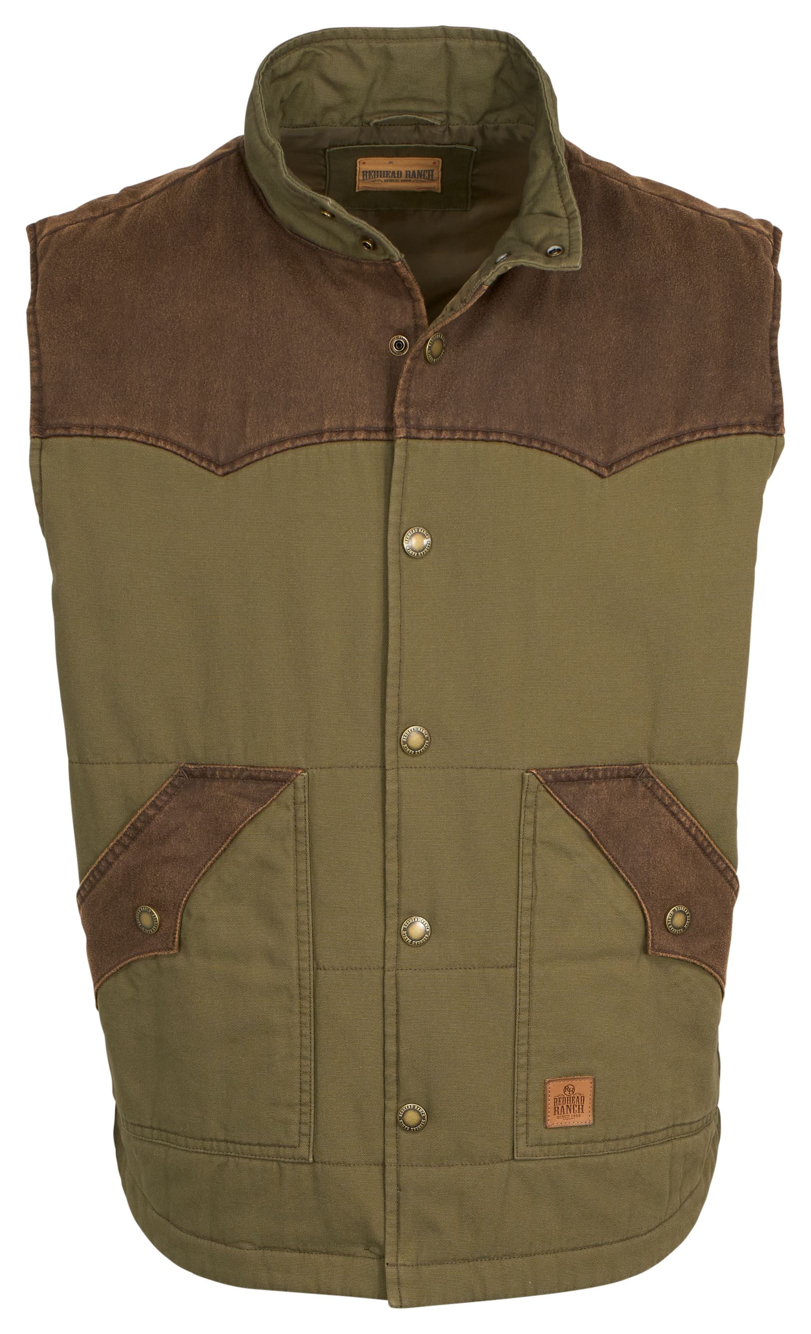 Gilet western en daim avec franges Lakota