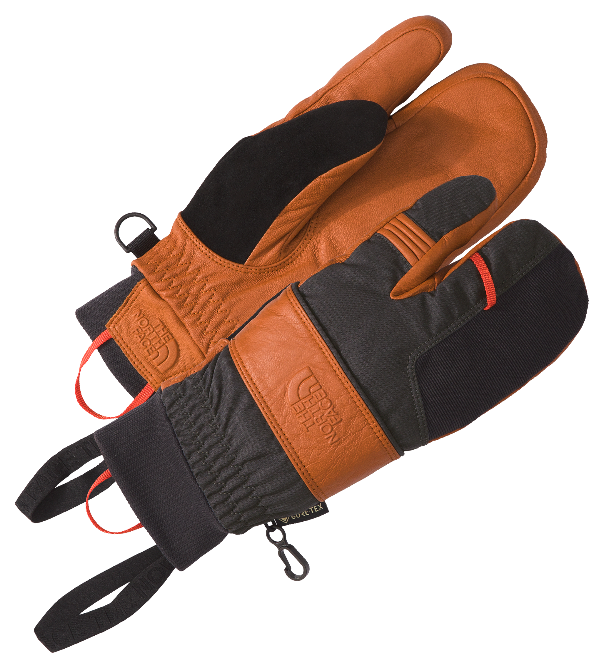 Image of The North Face Montana Pro SG GORE-TEX Trigger Mittens - Leather Brown - XL