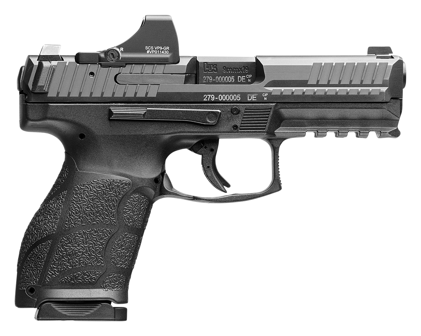 Image of HK VP9A1 K Optics-Ready Semi-Auto Pistol with Holosun SCS Sight - 10