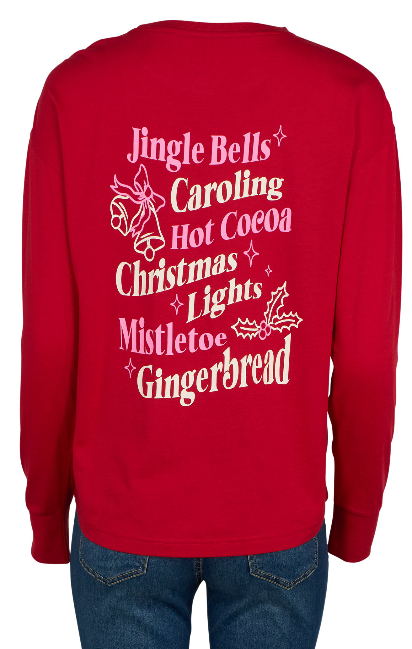 Image of Natural Reflections Favorite Things Long-Sleeve T-Shirt - Salsa Red