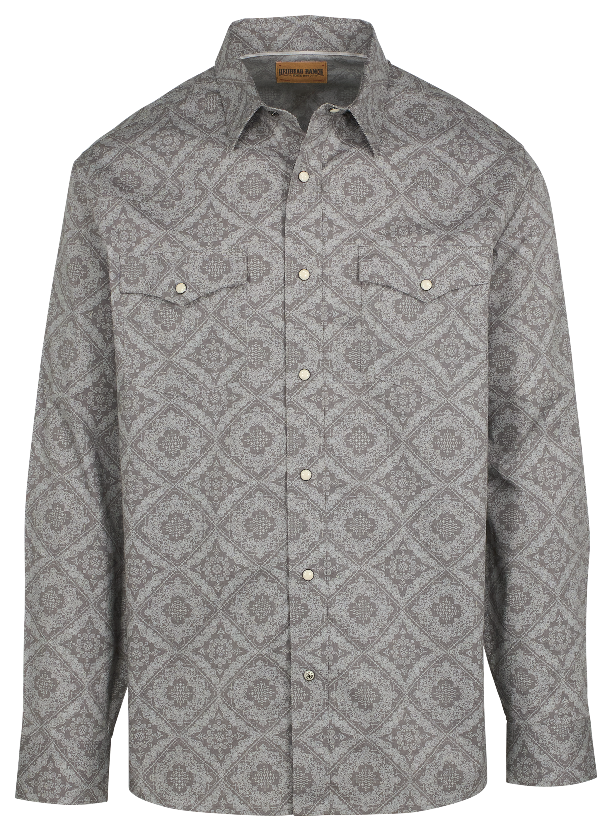 Image of RedHead Ranch Daniels County Long-Sleeve Button-Down Shirt - Titan/Harbor