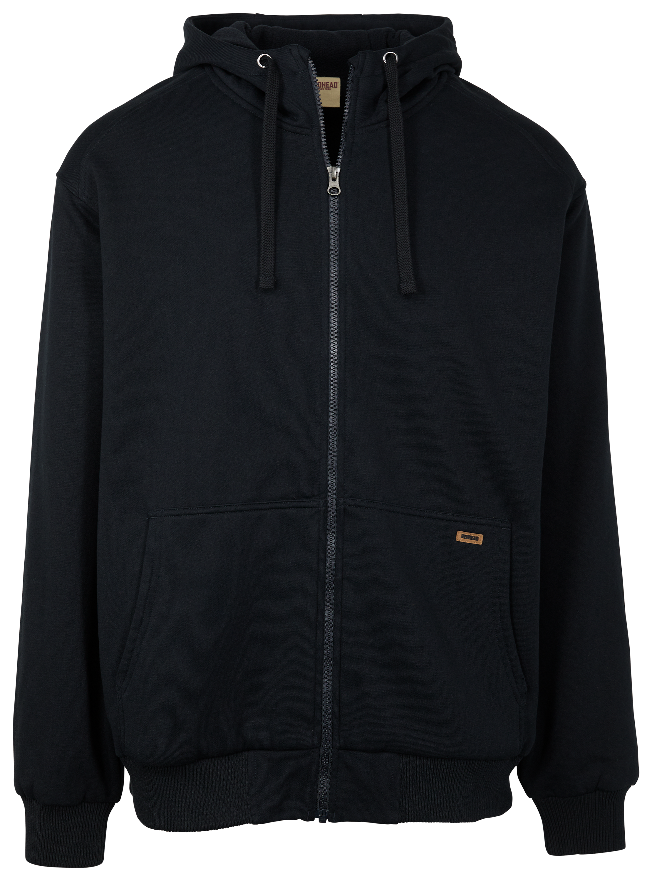 Image of RedHead Pro Series Fleece-Lined Hooded Jacket for Men - Black - 3XL