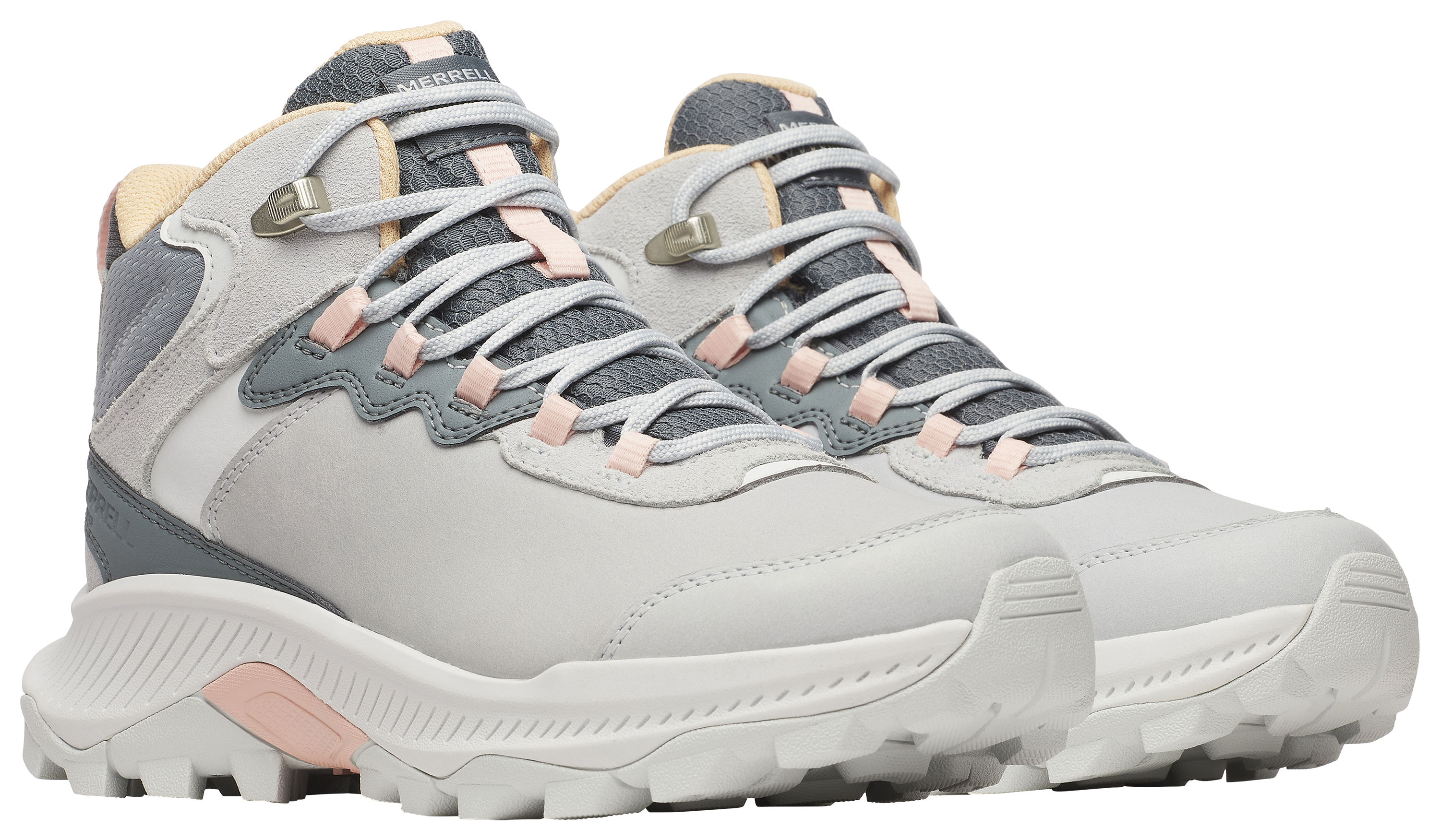 Image of Merrell Speed Strike 2 Mid Leather Waterproof Hiking Boots for Ladies - Gale - 7.5M