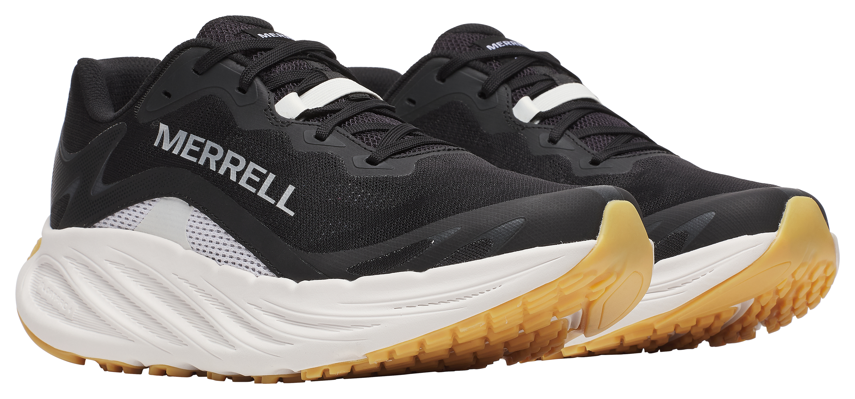 Image of Merrell ProMorph Trail Running Shoes for Men - Black/White