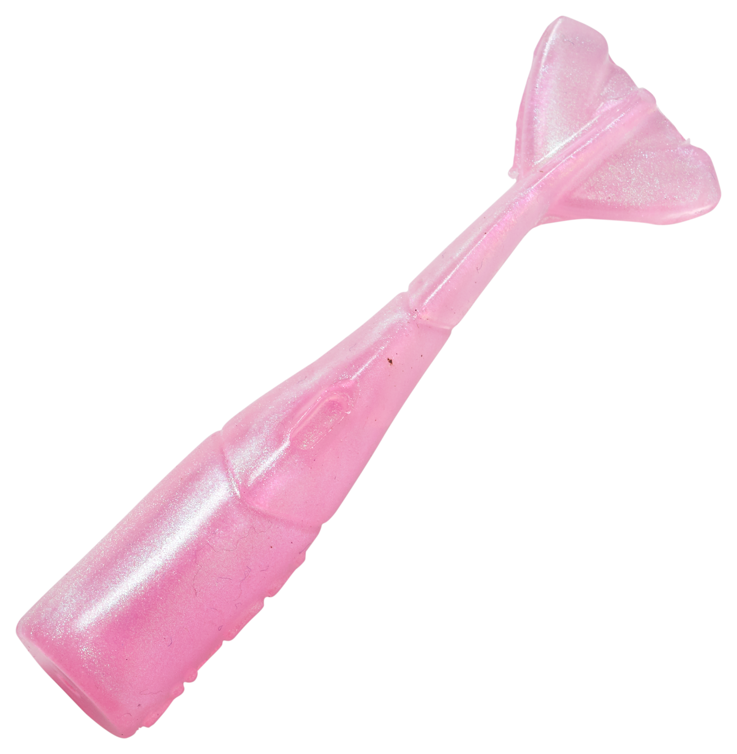 Image of "No Live Bait Needed 3"" Shrimp Tails - No Dinks On Pink"