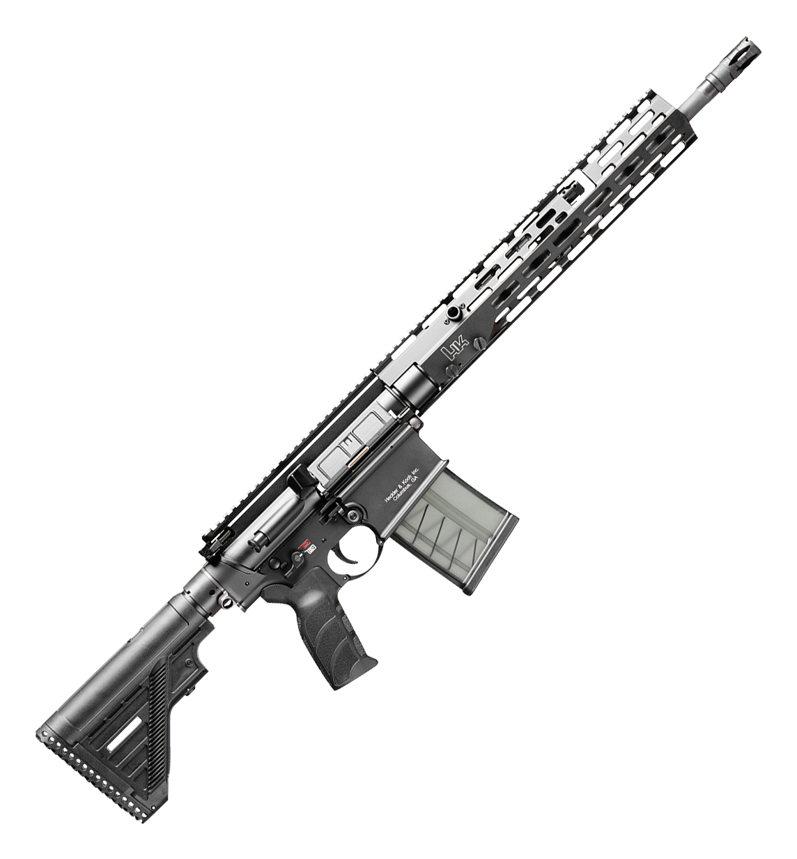 HK MR762A4 Carbine SemiAuto Rifle  10  1