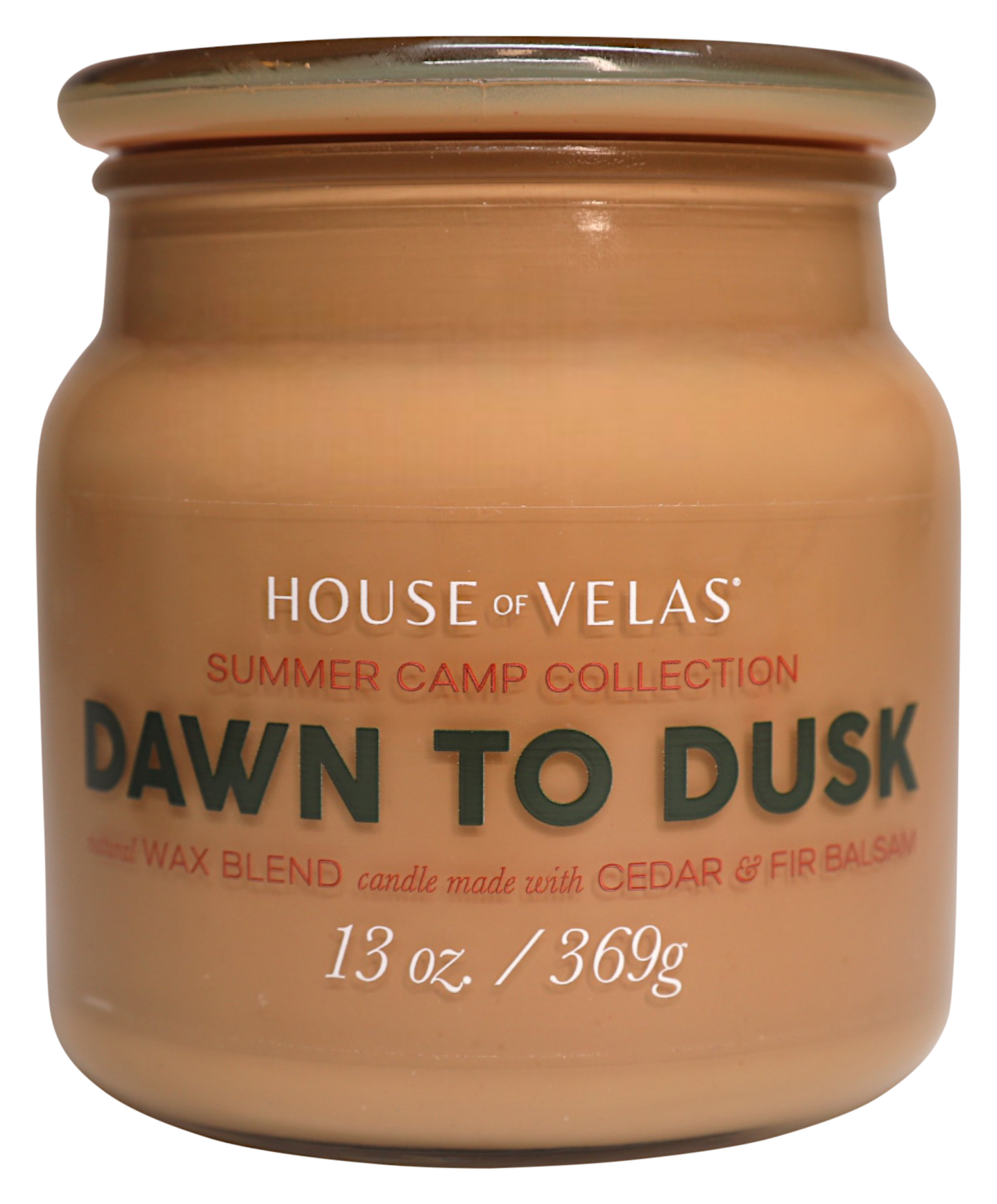 Image of House of Velas Summer Camp Double-Wick Jar Candle - Dawn to Dusk Apothecary