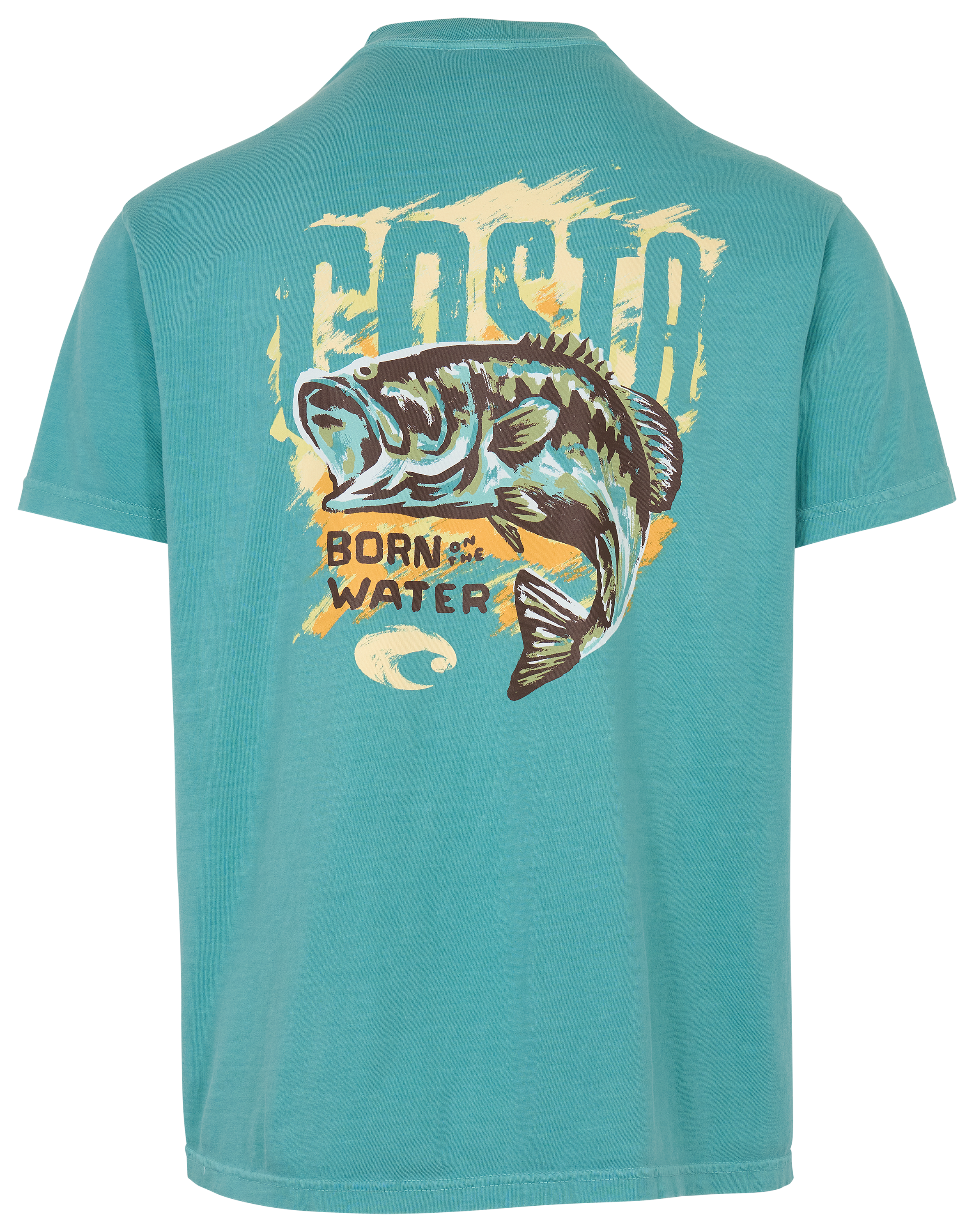 Image of Costa Del Mar Sunset Bass Graphic Short-Sleeve T-Shirt