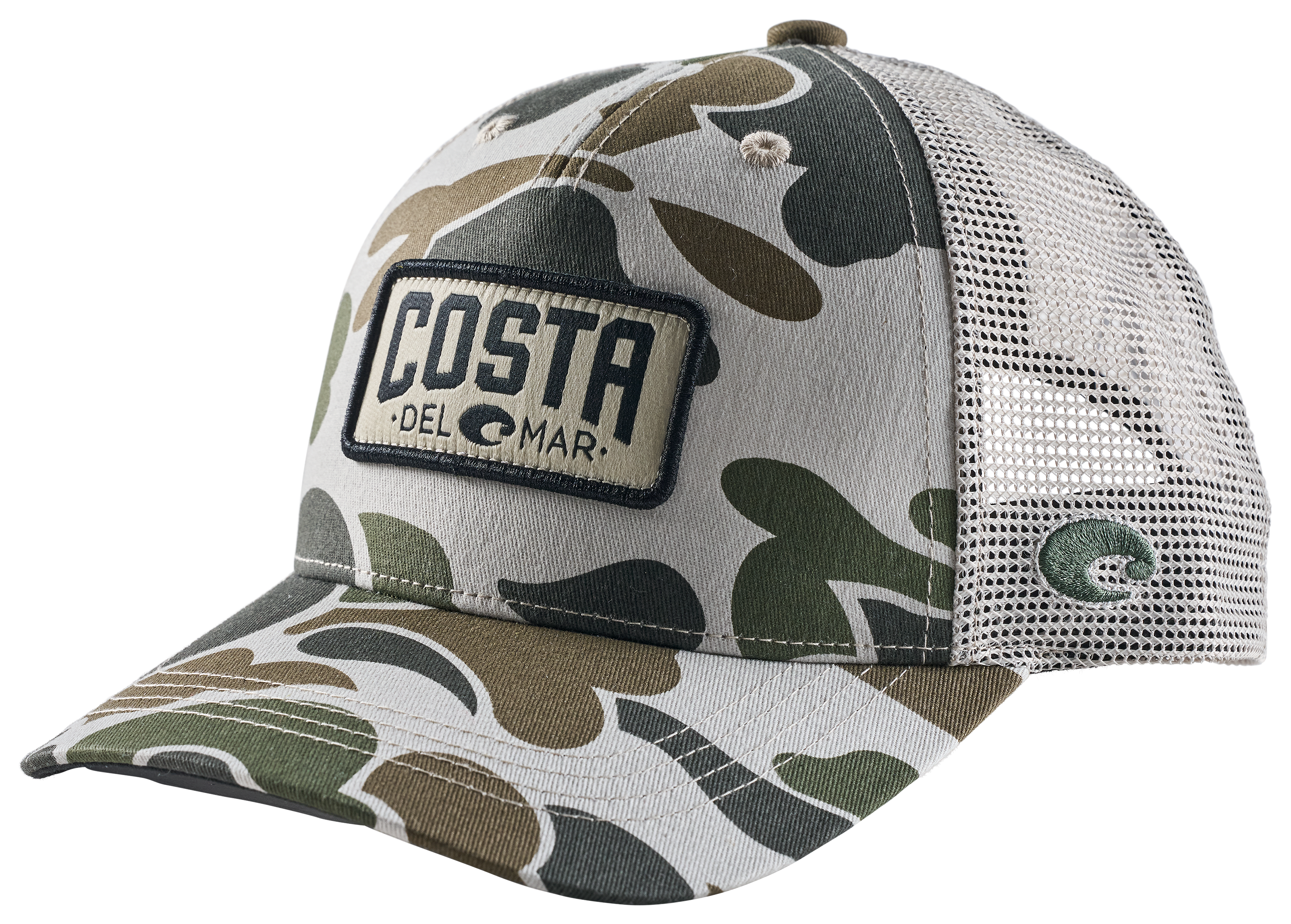 COSTA DEL MAR Duck Camo Trucker Hat