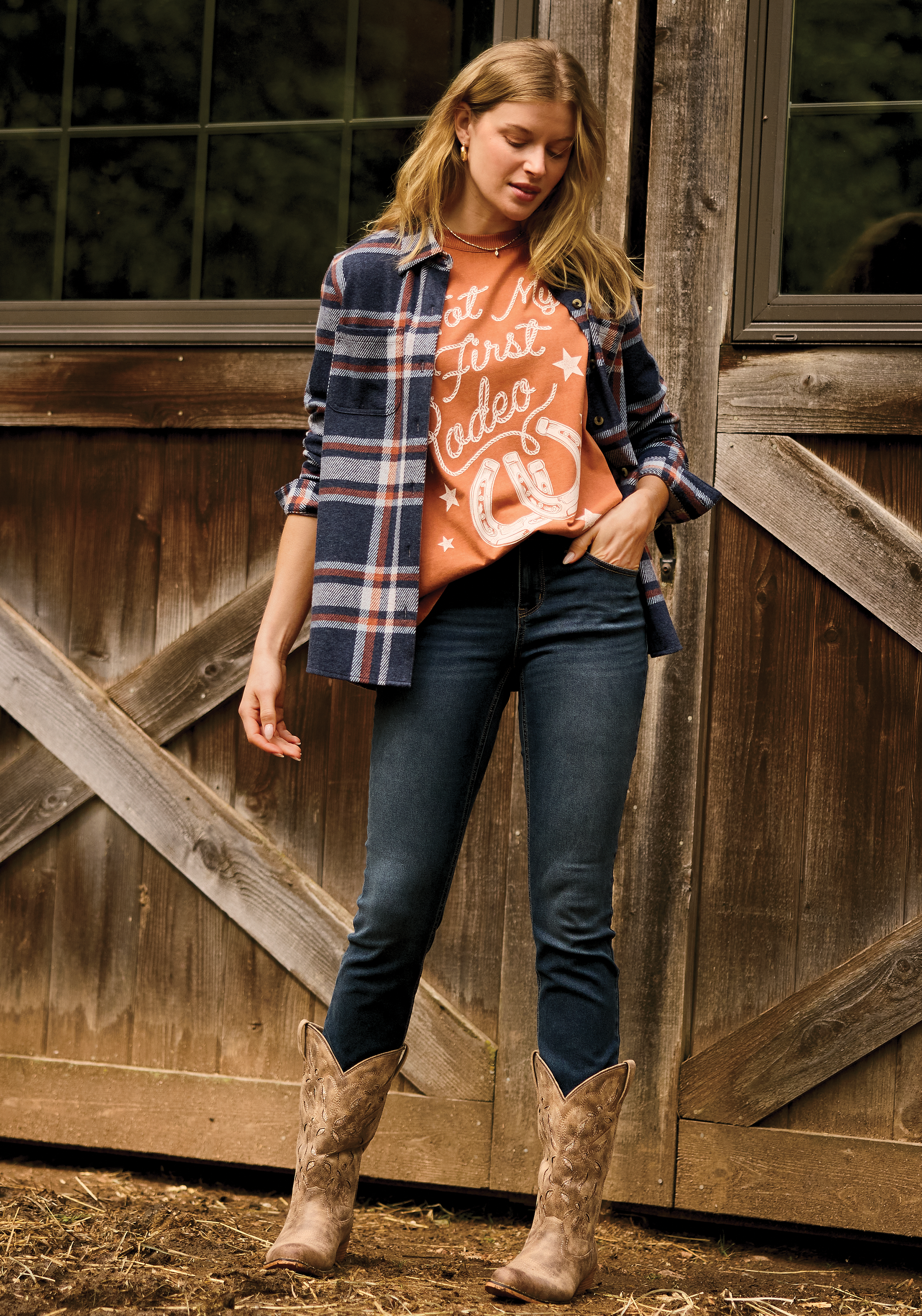 NATURAL REFLECTIONS AB Slimmer Bootcut Jeans