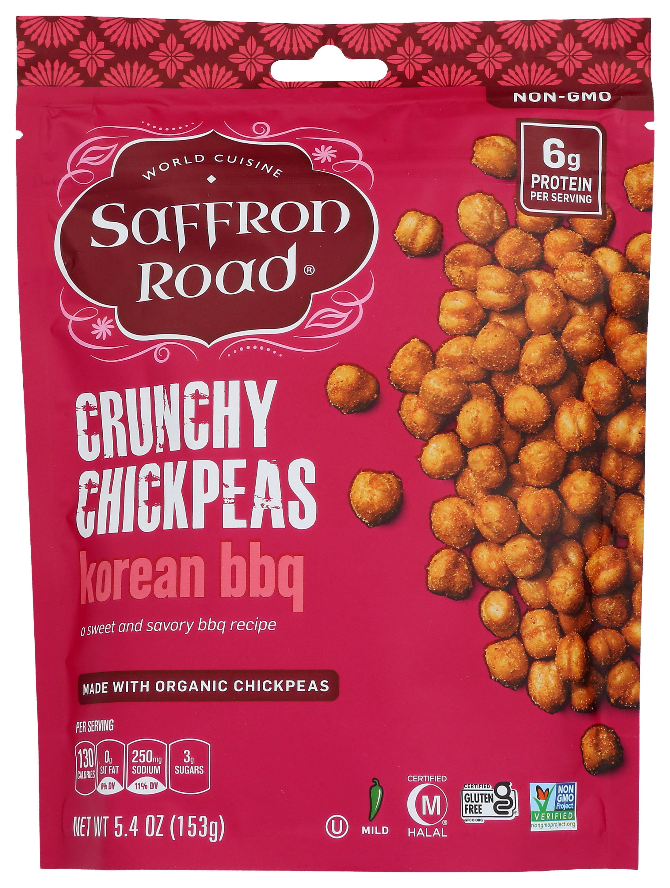 Image of Saffron Road Korean BBQ Crunchy Chickpeas