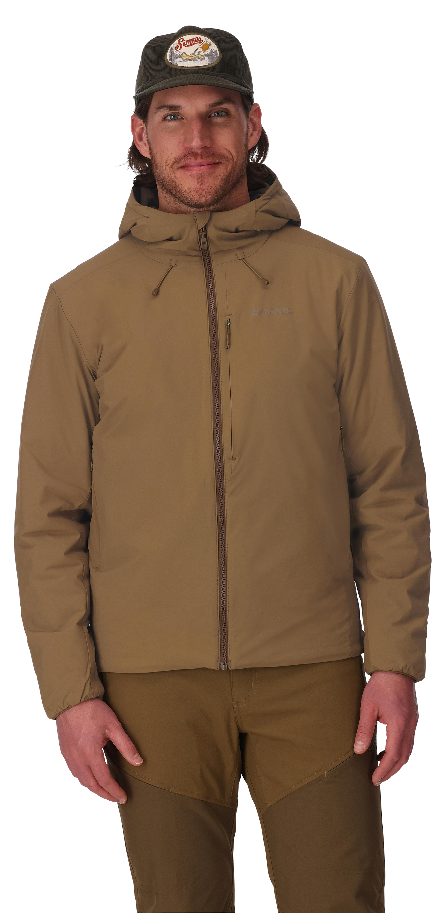 Image of Simms Midstream Insulated Hooded Jacket for Men