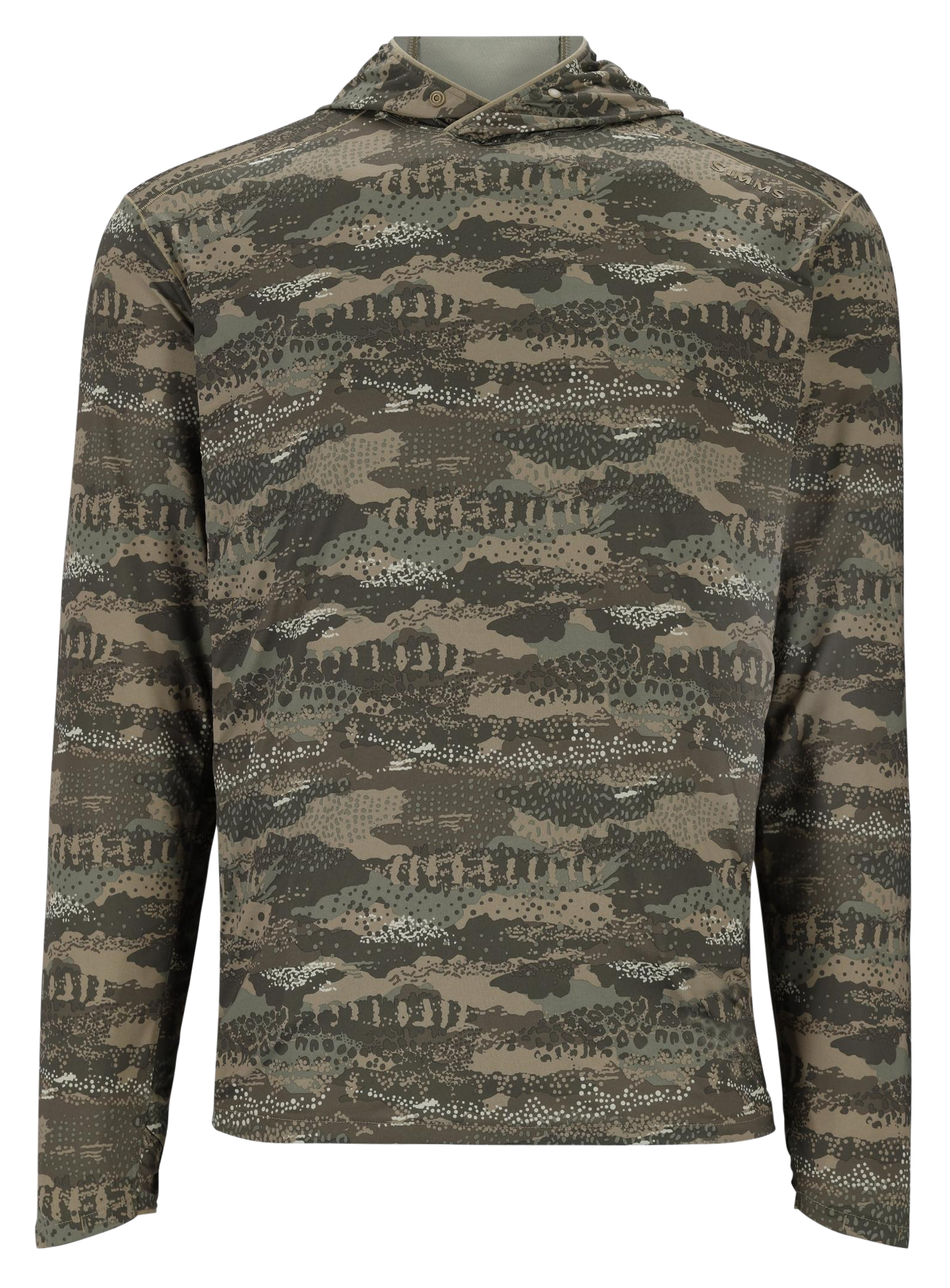 Image of Simms BugStopper SolarFlex Long-Sleeve Hoodie - Shroud Loden