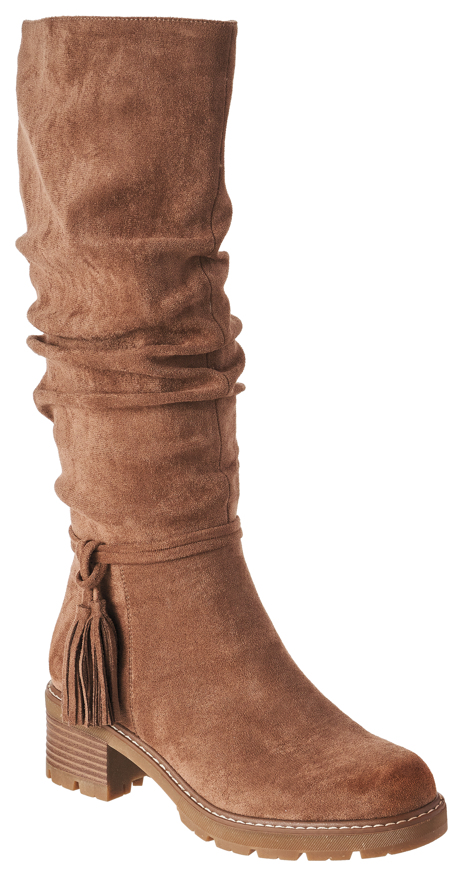 Image of Natural Reflections Everly Boots - Taupe - 7M