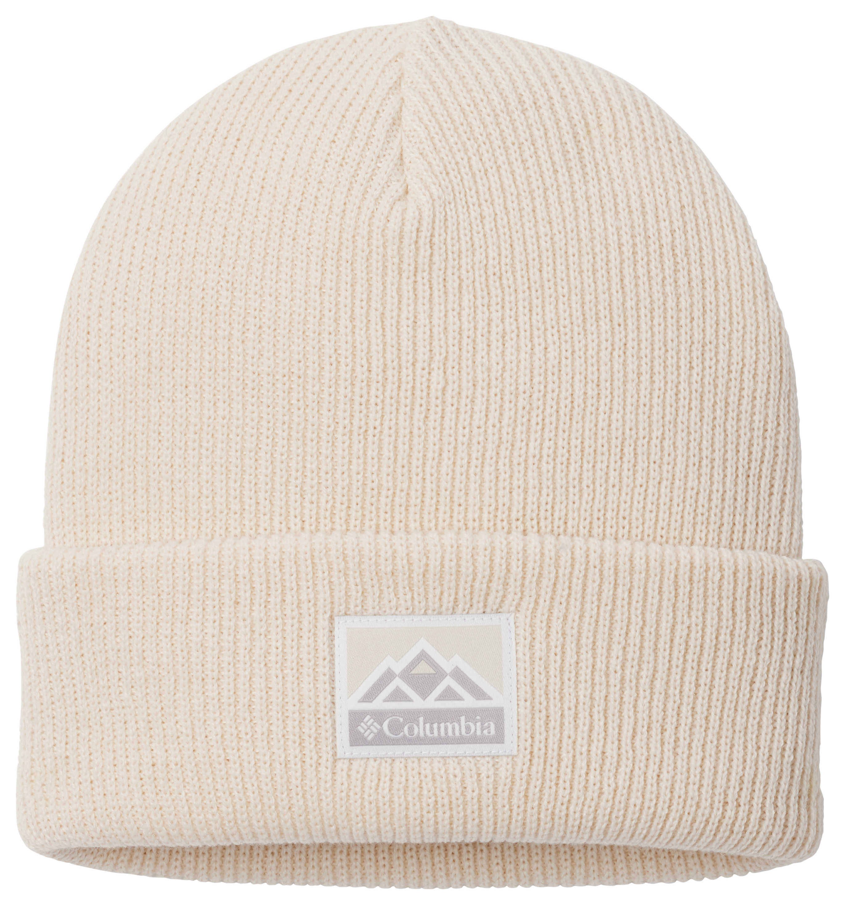 Image of Columbia Whirlibird Cuffed Beanie for Ladies - Chalk/Mountains