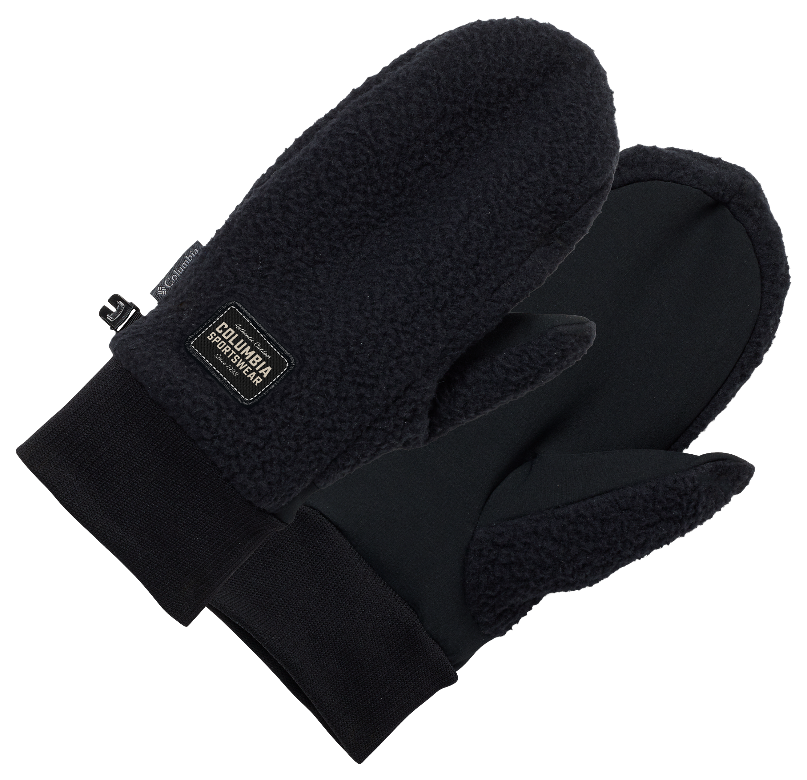 Image of Columbia Juniper Peak Sherpa Mittens for Ladies - Black - XL