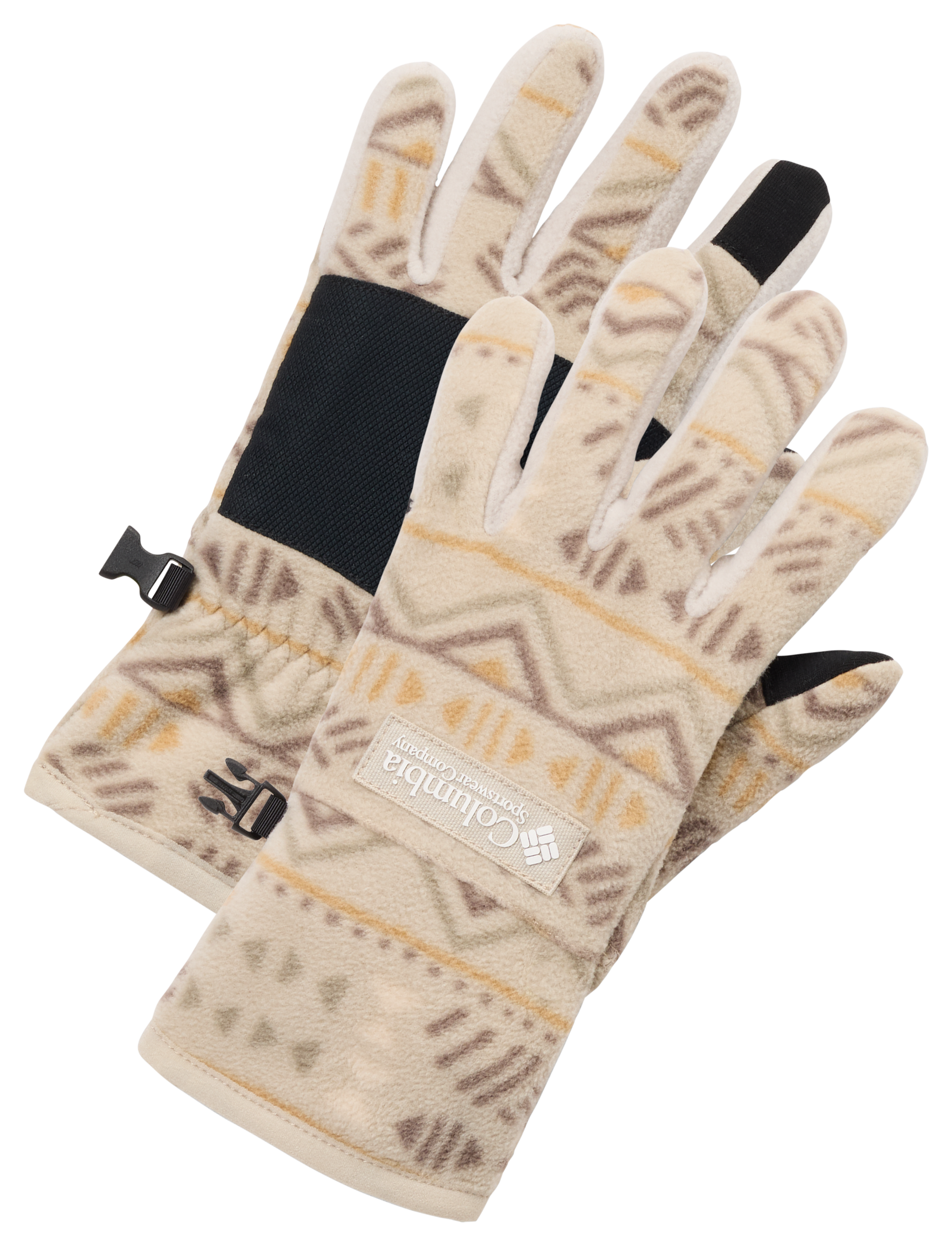 Image of Columbia Sequoia Grove Gloves for Ladies - Dark Stone Horizons - S