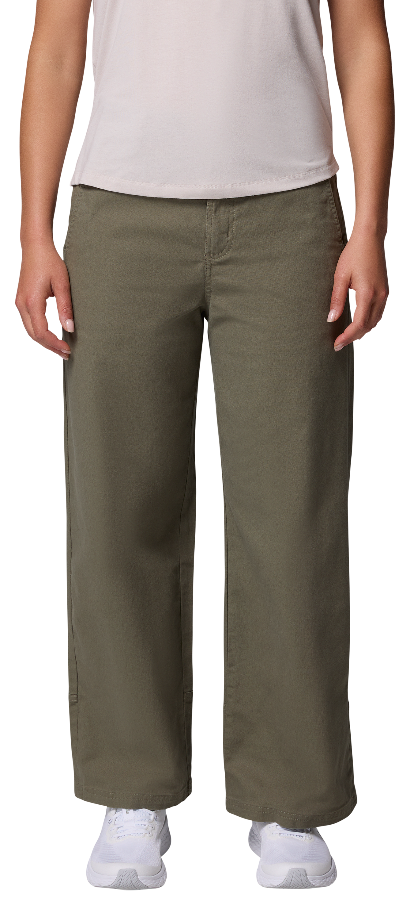 Image of Columbia ROC Wide-Leg Pants - Stone Green