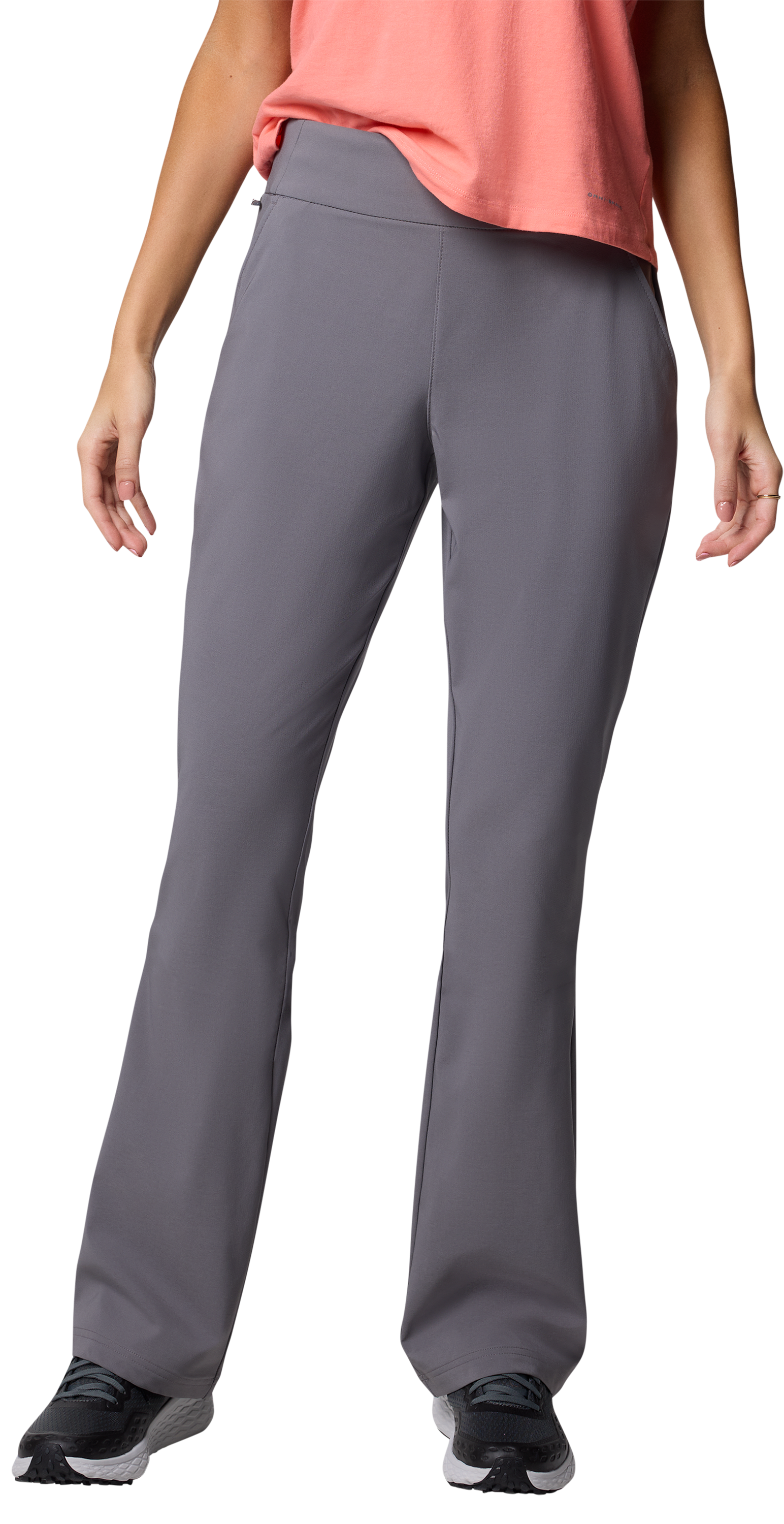 Image of Columbia All Seasons Bootcut Pants for Ladies - City Grey