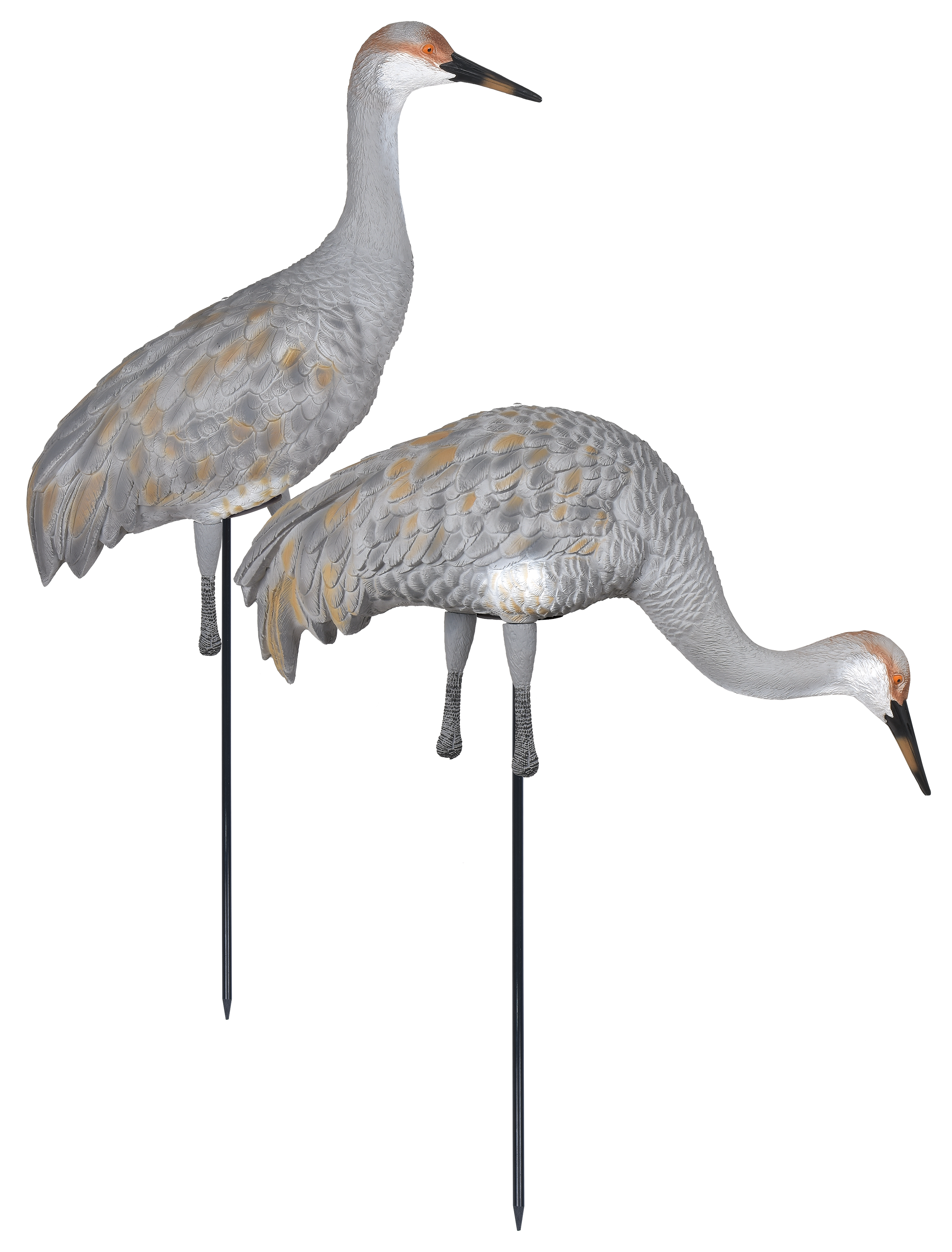 GHG Pro Grade Full-Body Juvy Sandhill Crane Decoy 2-Pack - Greenhead Gear