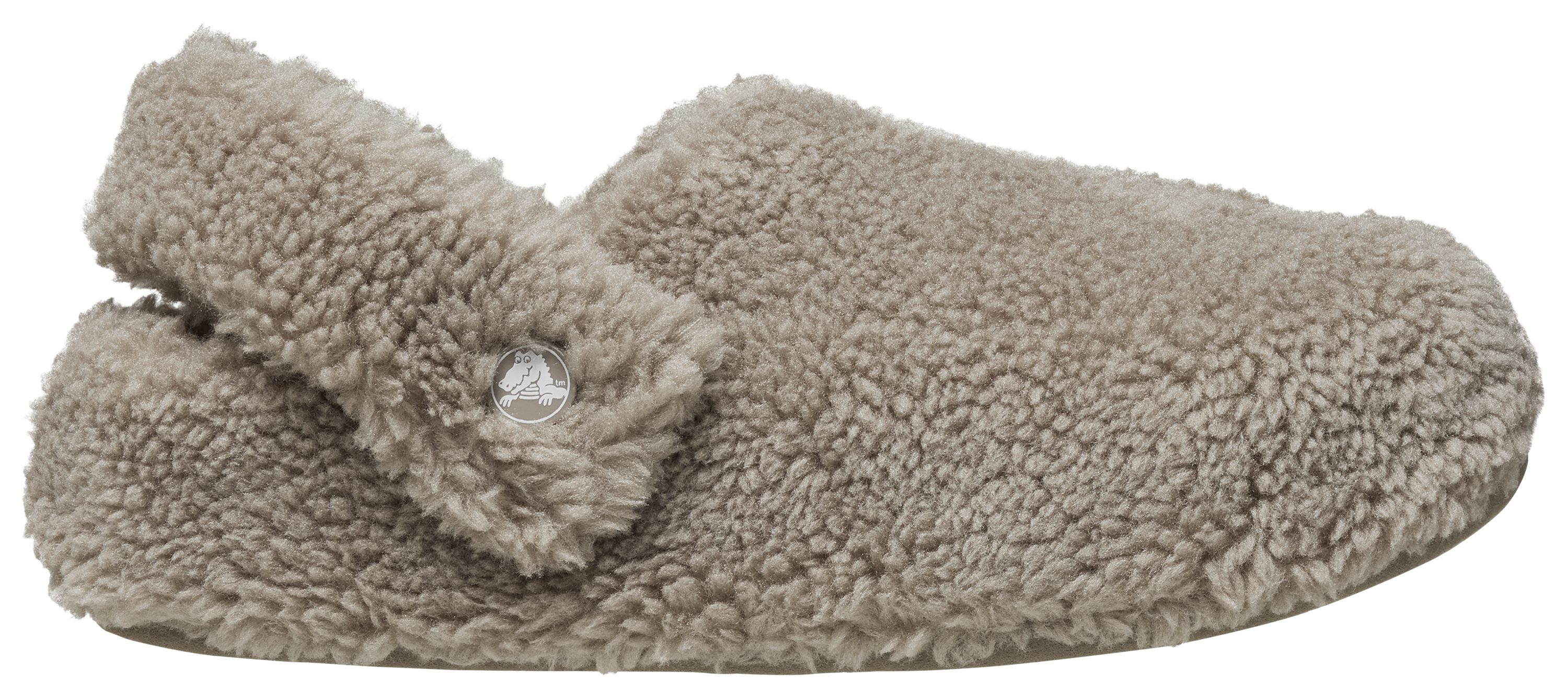 Image of Crocs Classic Cozzzy Slippers for Ladies - Brown