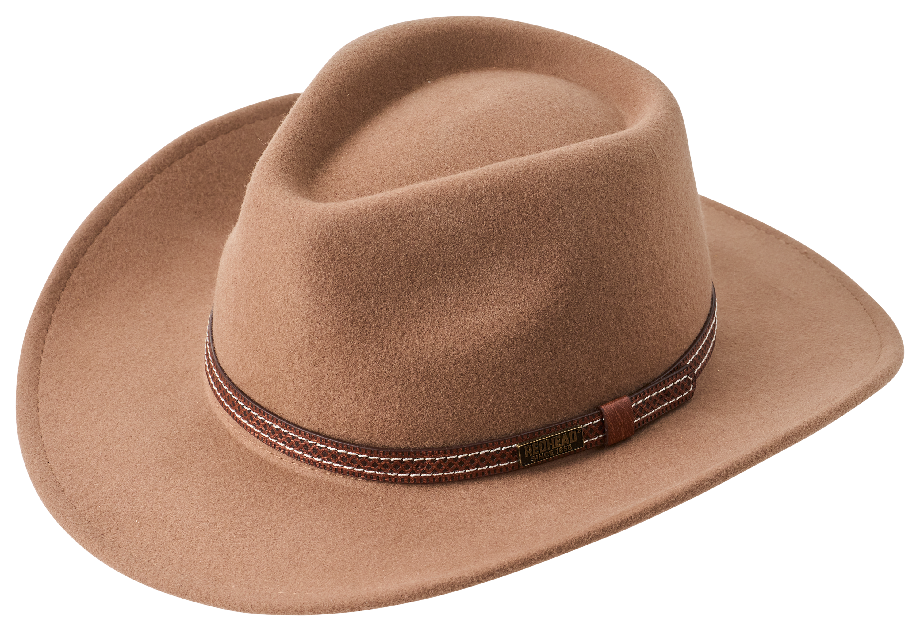 Image of RedHead Western Wool Felt Hat - Tan - XL