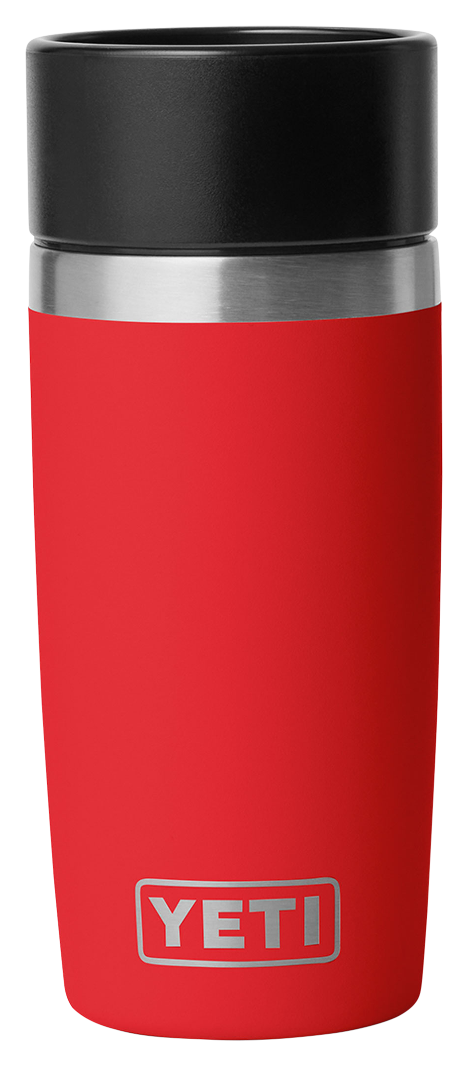 Image of YETI Rambler 12-oz. Traveler Bottle with Commuter Cap - Rescue Red